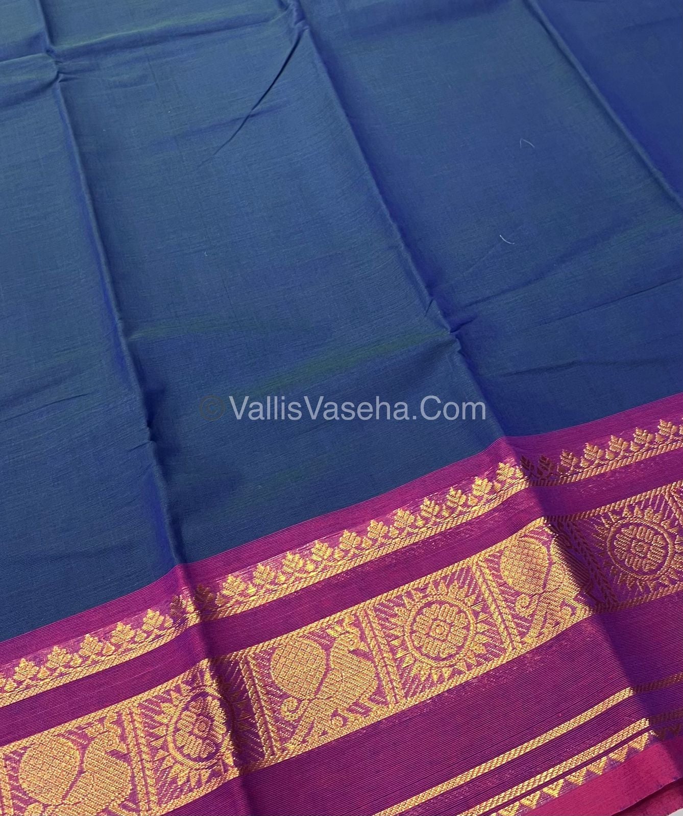 Kanchi Cotton Saree - VVKCS007