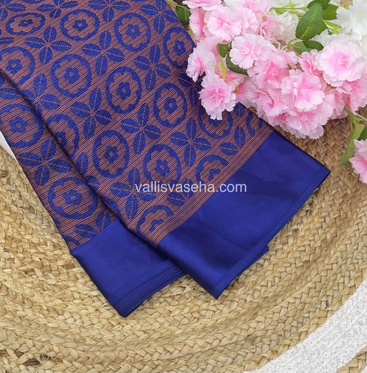 Mixed Cotton Brasso Saree - VVBS001