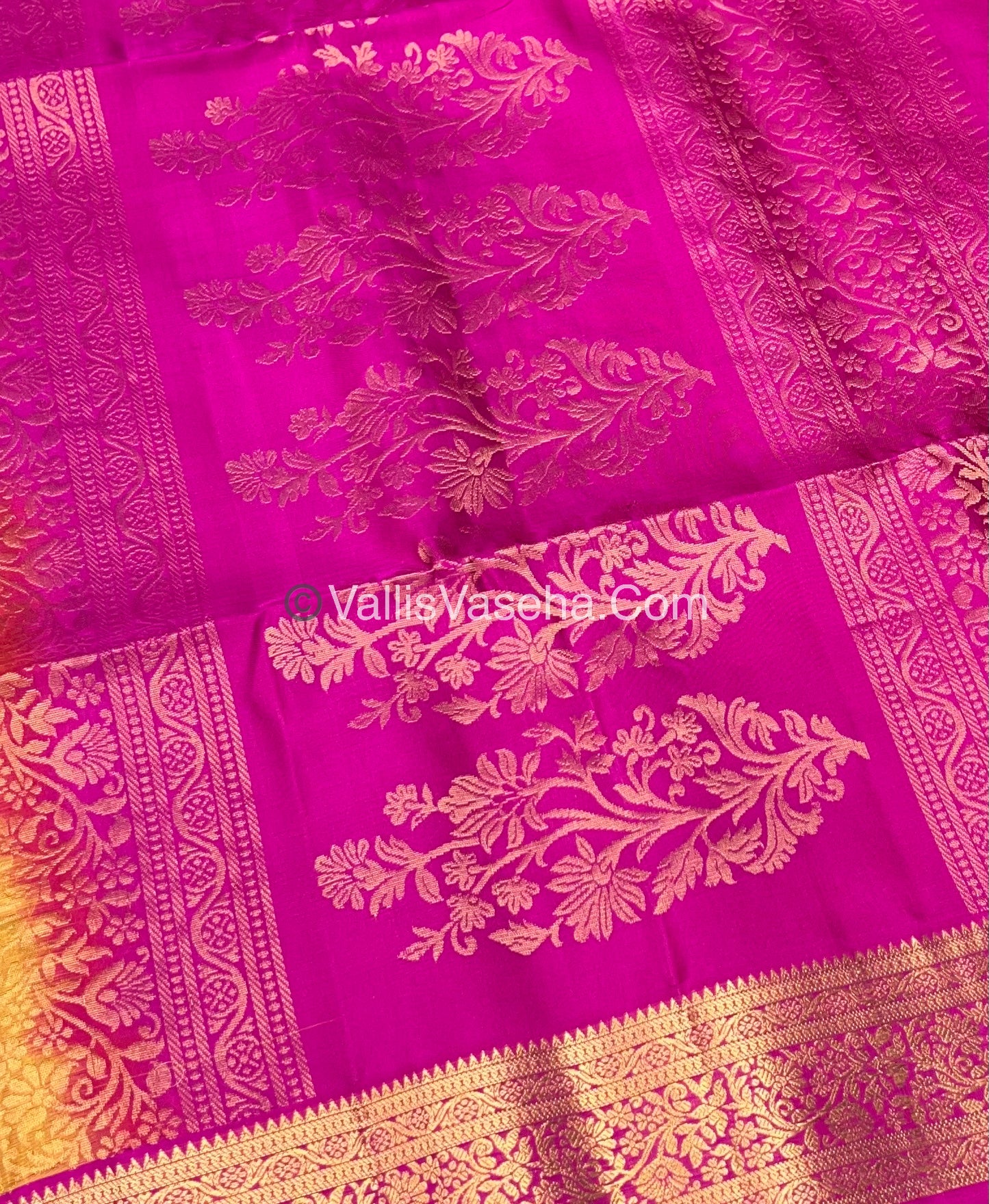 Pure Soft Silk Saree - Kanchi Border - VVPSS033
