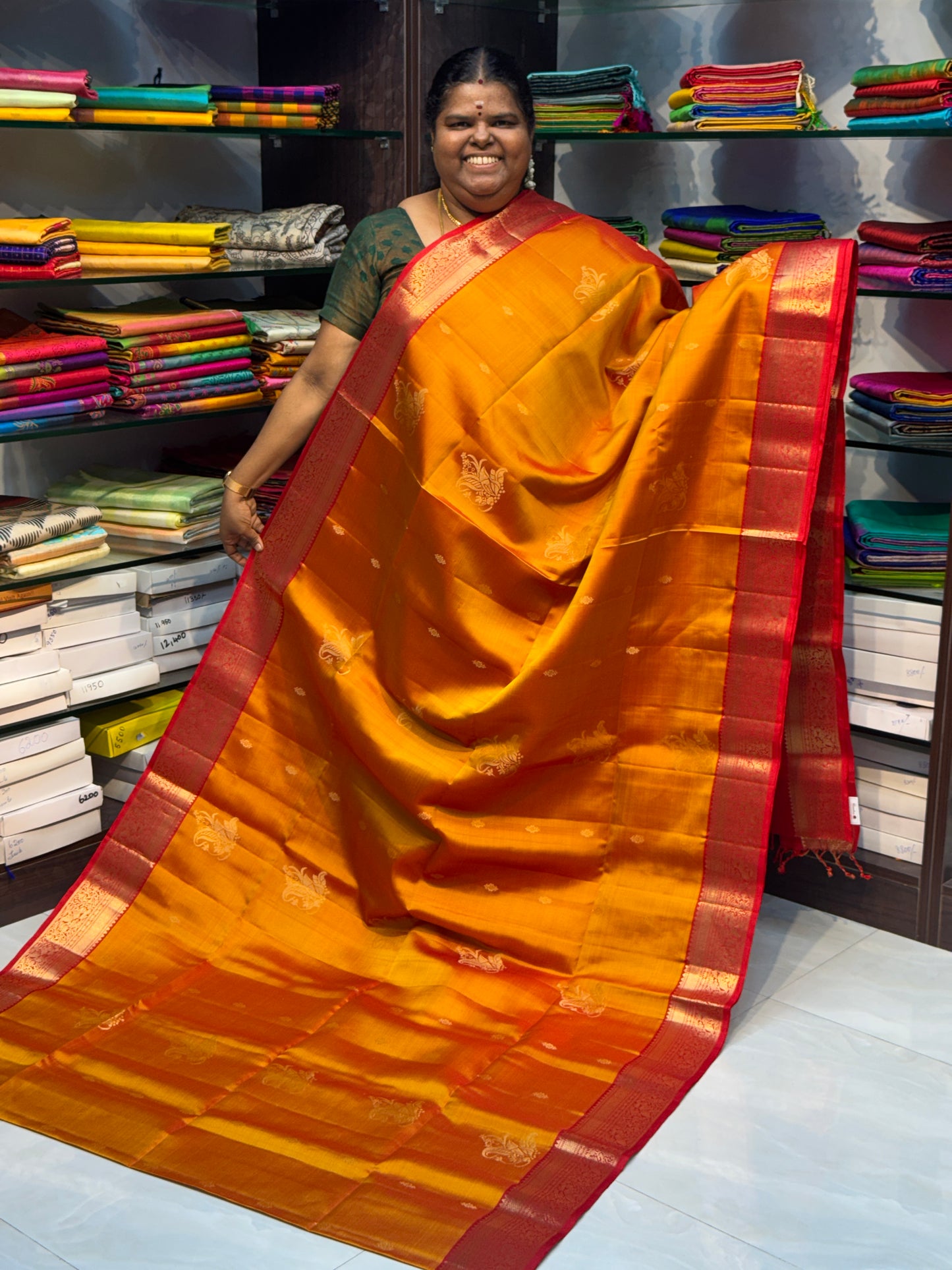 Pure Soft Silk Saree - Kanchi Border - VVPSS015