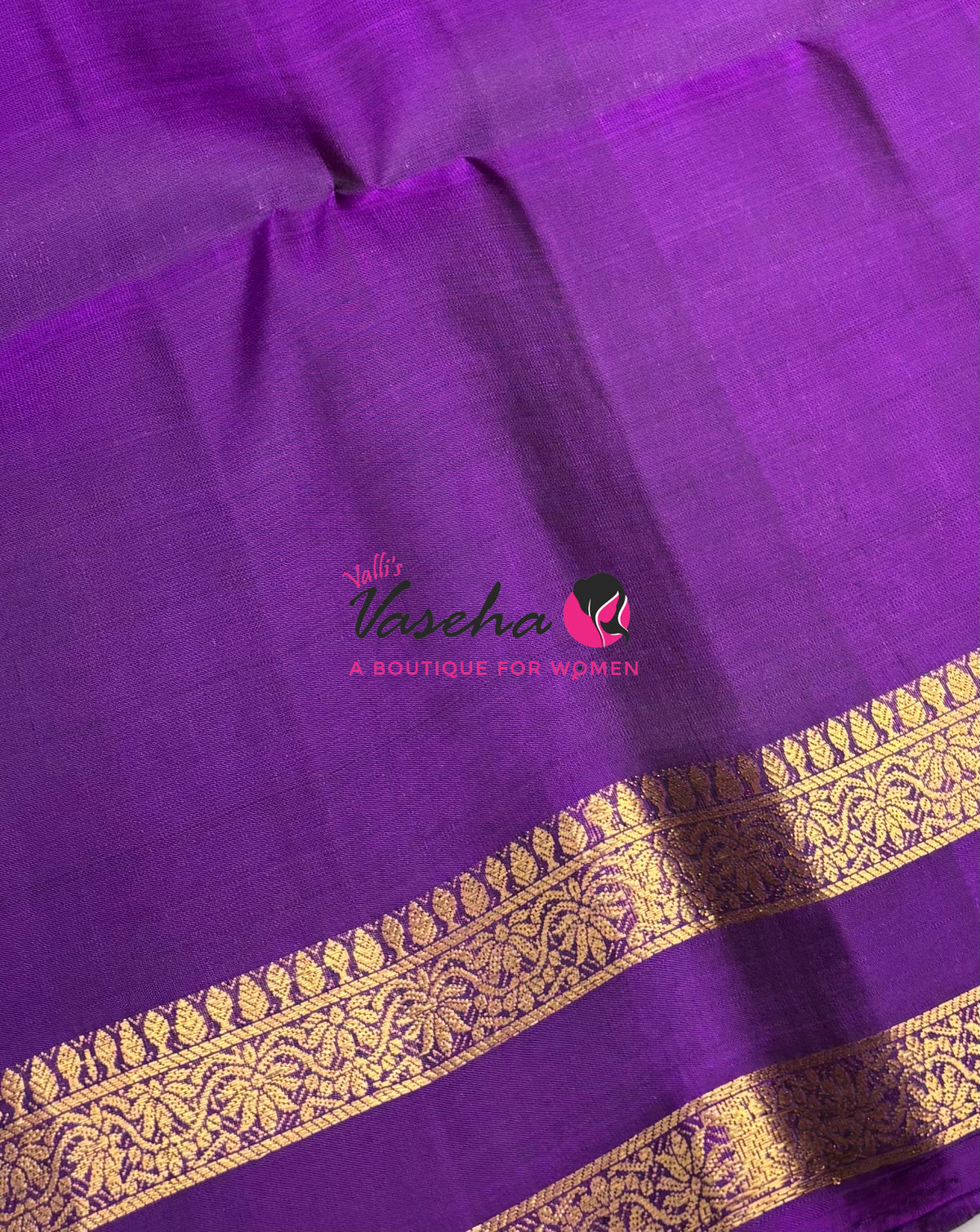 Pure Soft Silk Saree - Mehendi Green & Purple Combo - VVPSS152