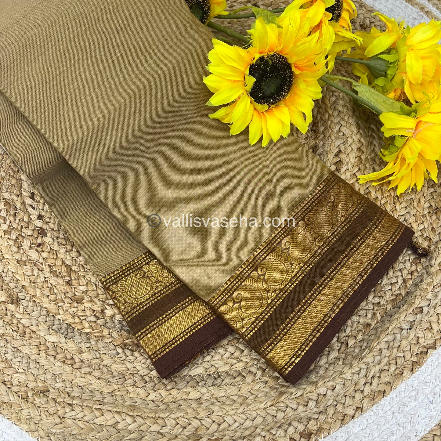 Kanchi Cotton Saree - VVKCS009