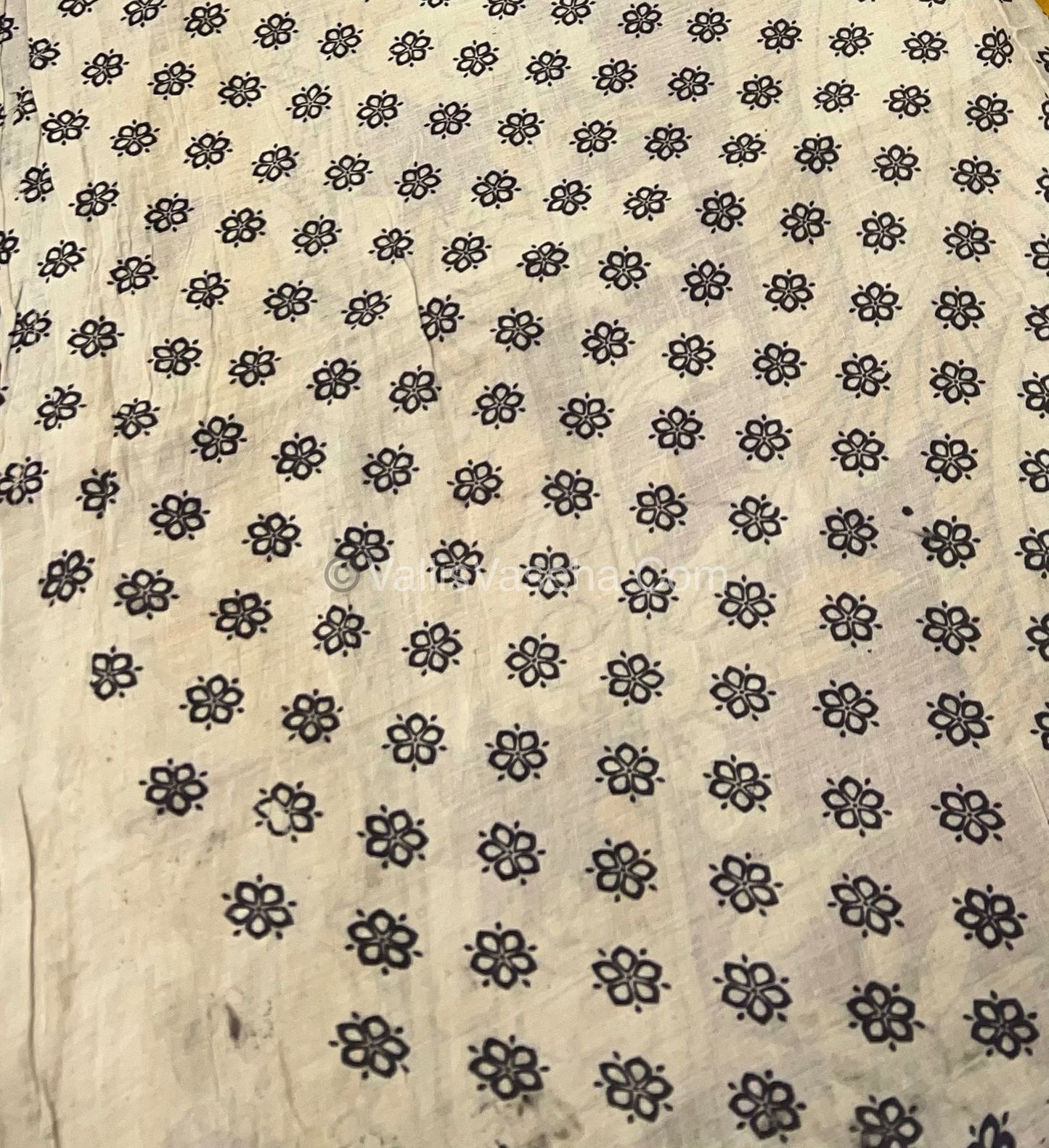 Pure Kalamkari Cotton Saree - VVPKC002