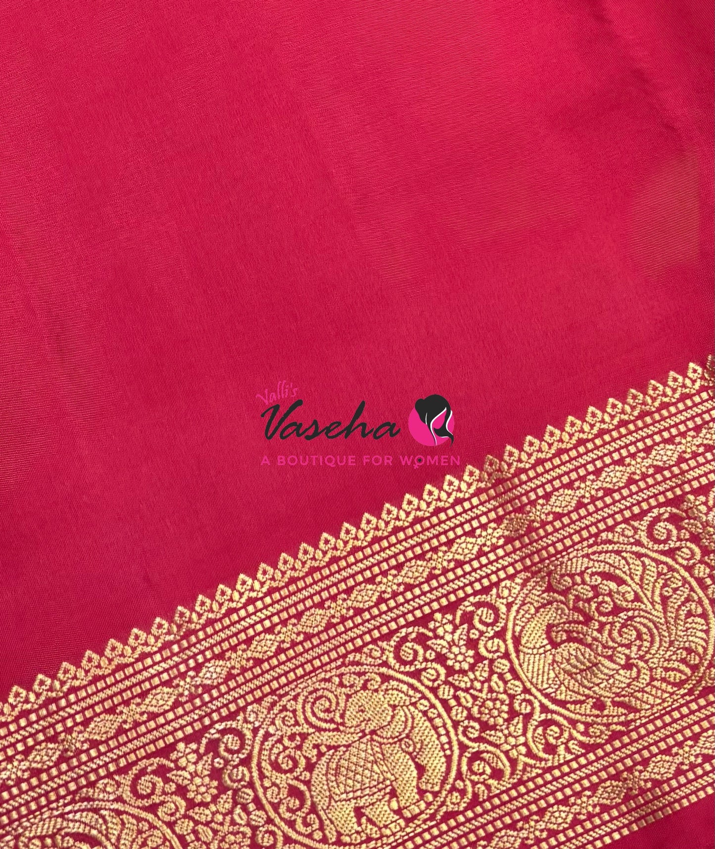 Pure Soft Silk Saree - Red Shade - VVPSS109