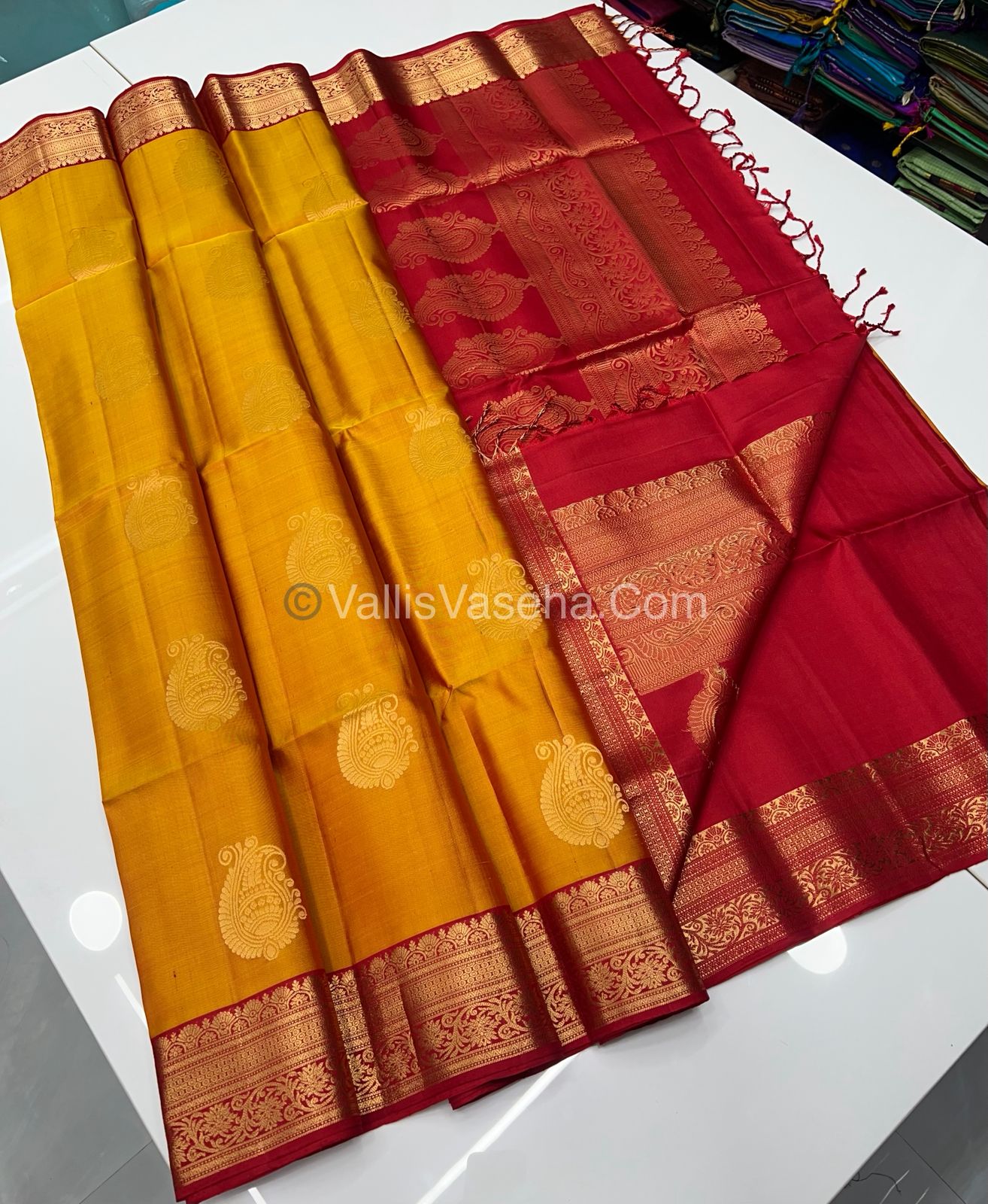 Pure Soft Silk Saree - Kanchi Border - VVPSS015
