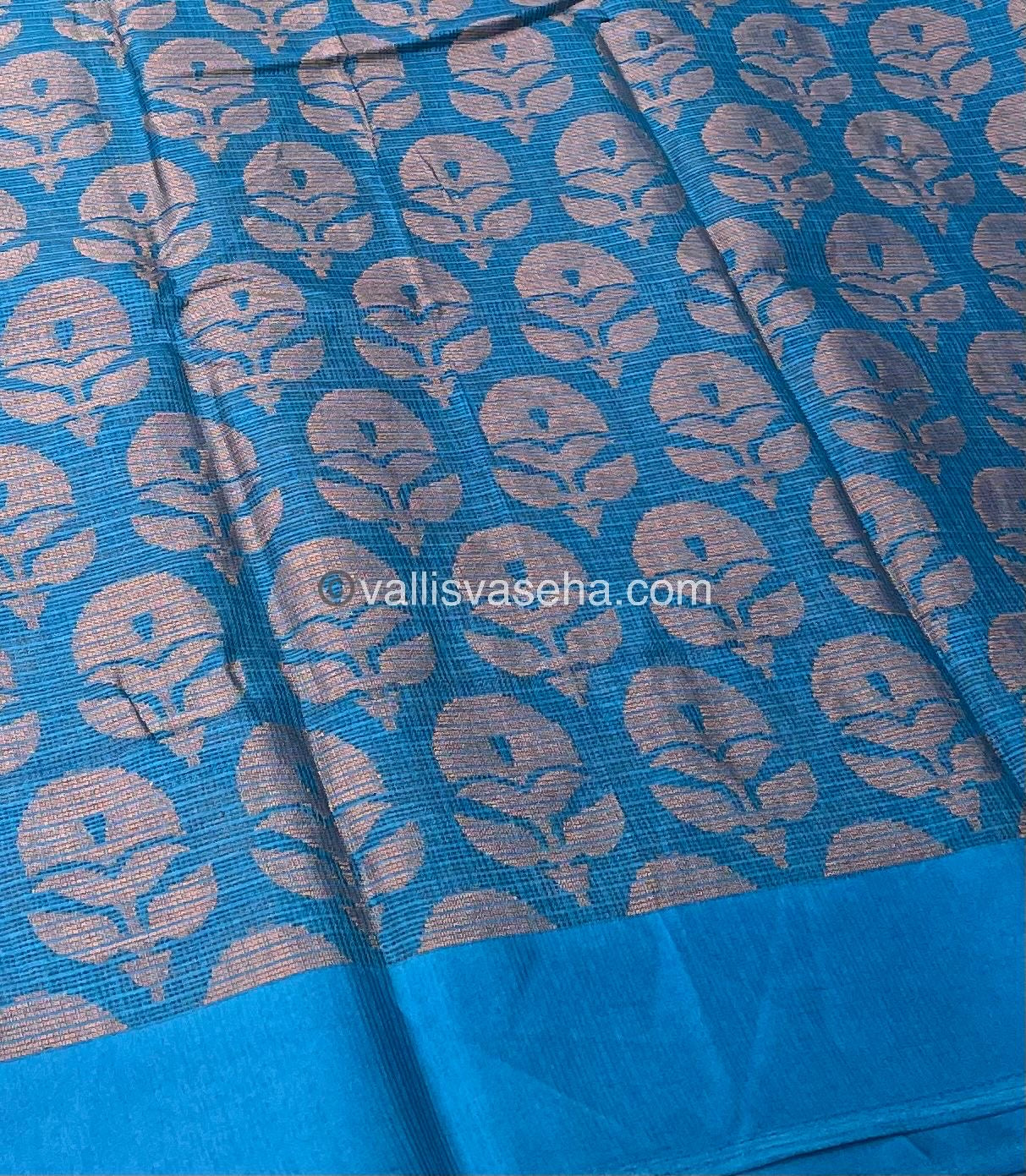 Mixed Cotton Brasso Saree - VVBS001