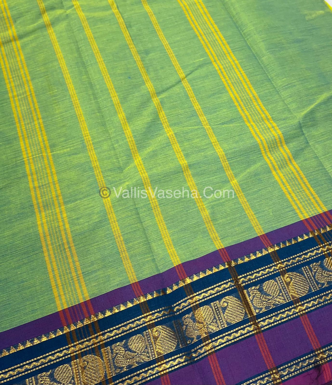 10 Yards - Kanchi Cotton Saree - VVKC901