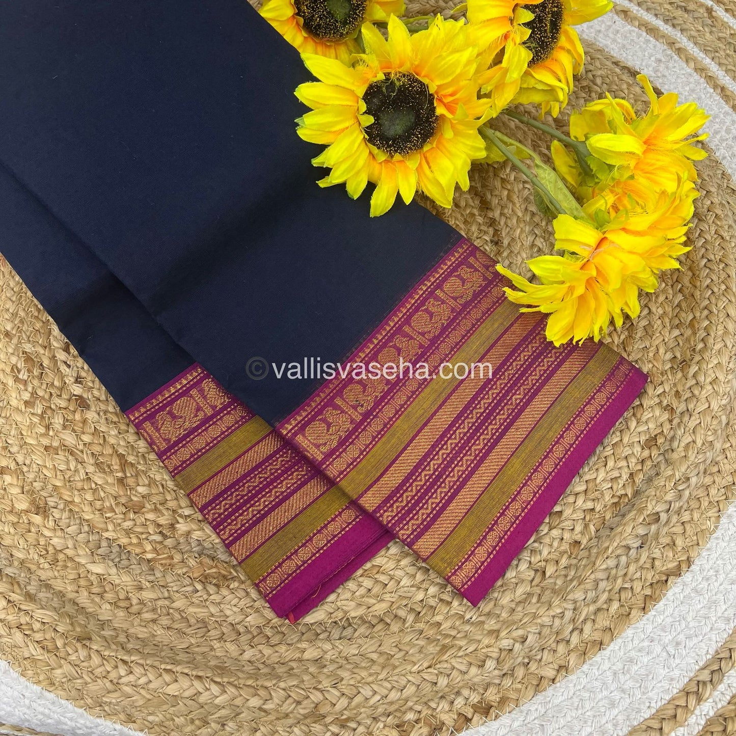 Kanchi Cotton Saree - VVKCS009
