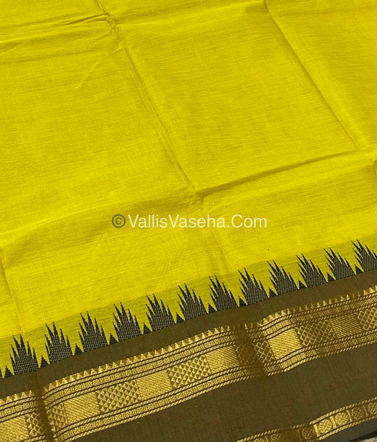 Kanchi Cotton Saree - VVKCS008