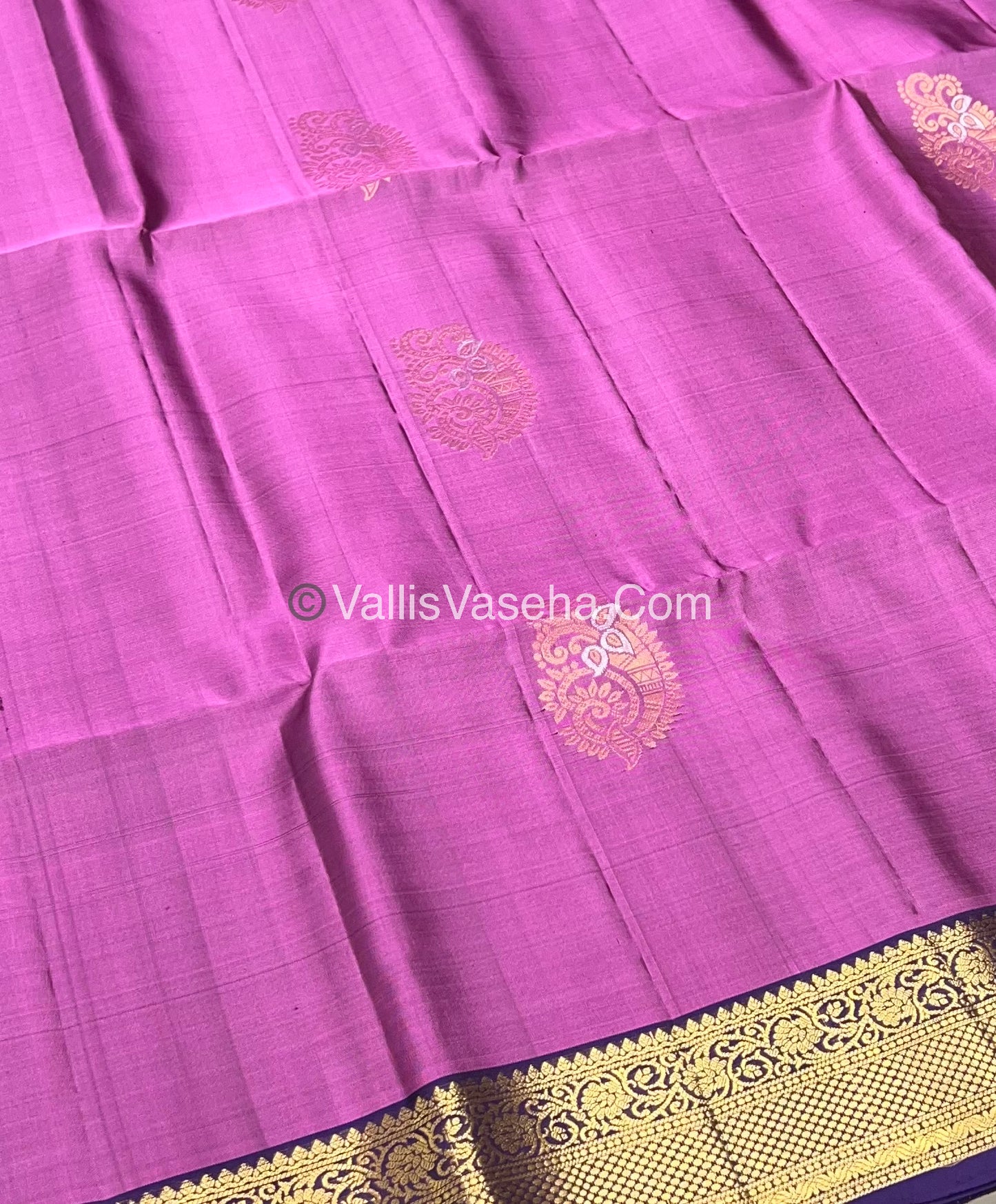 Pure Soft Silk Saree - Kanchi Border - VVPSS033