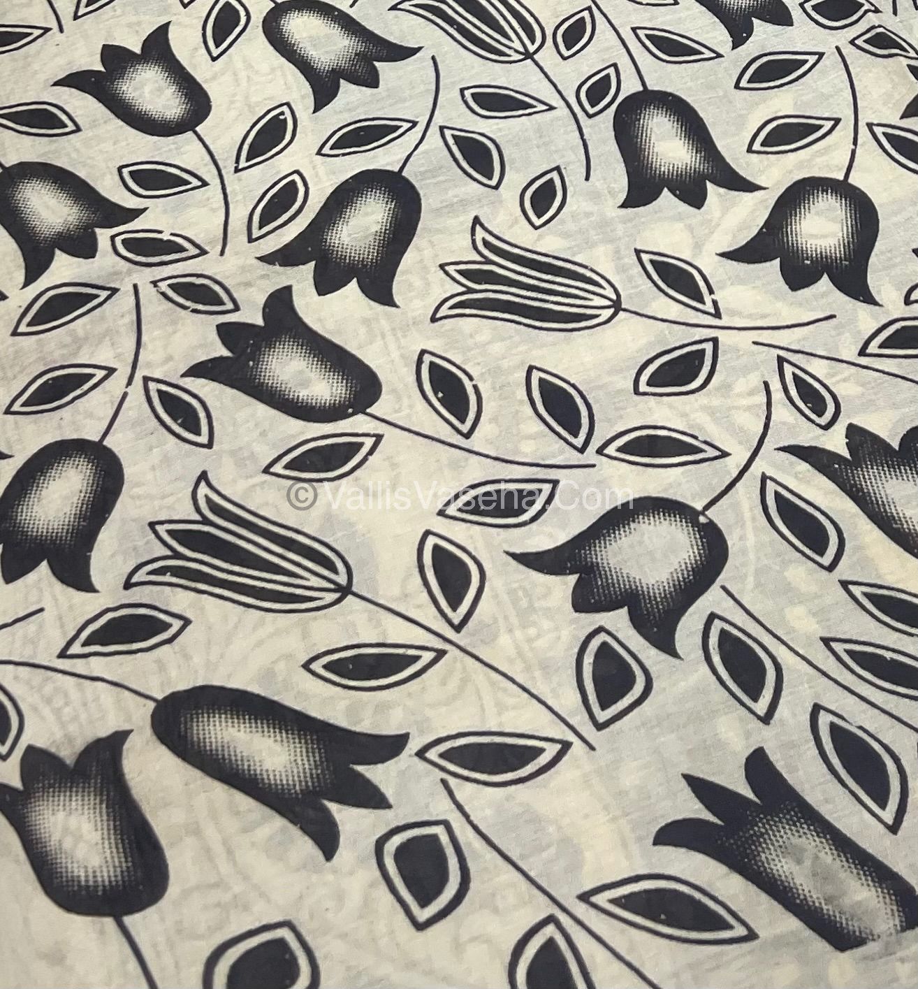 Pure Kalamkari Cotton Saree - VVPKC002