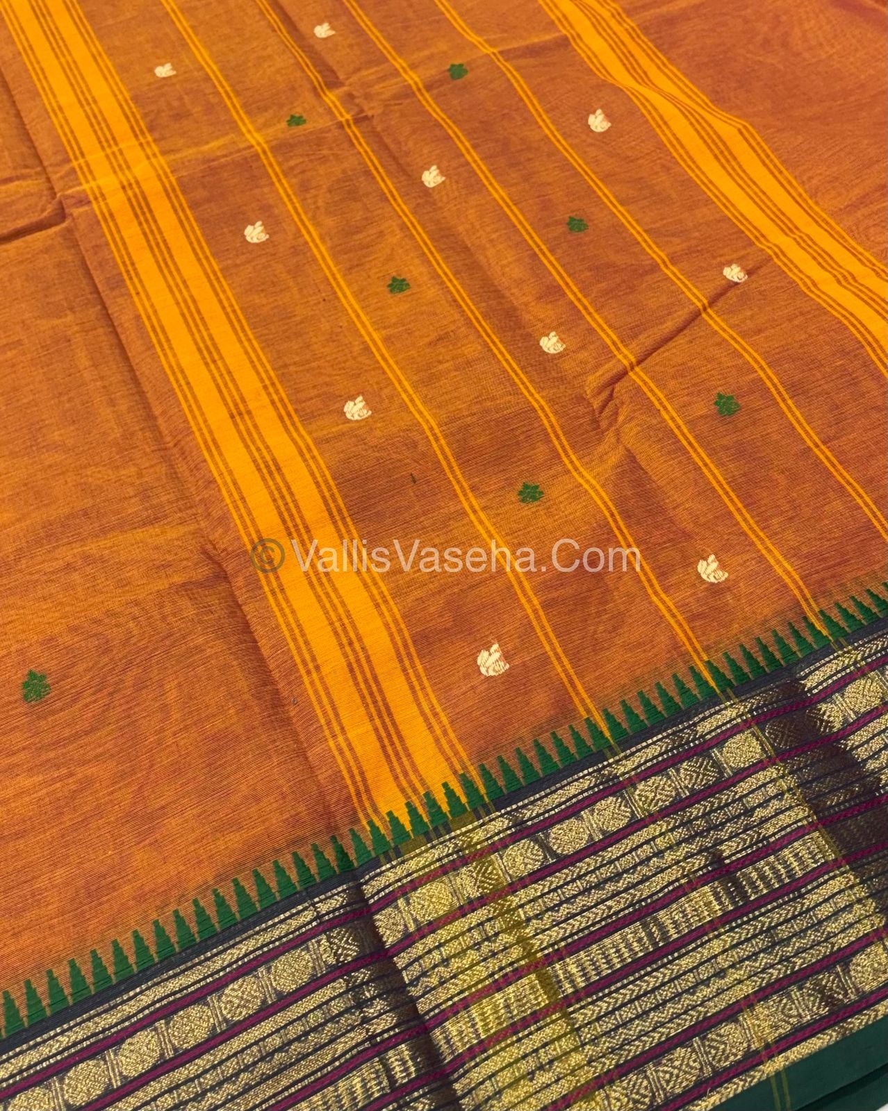 Kanchi Cotton Saree - VVKCS017