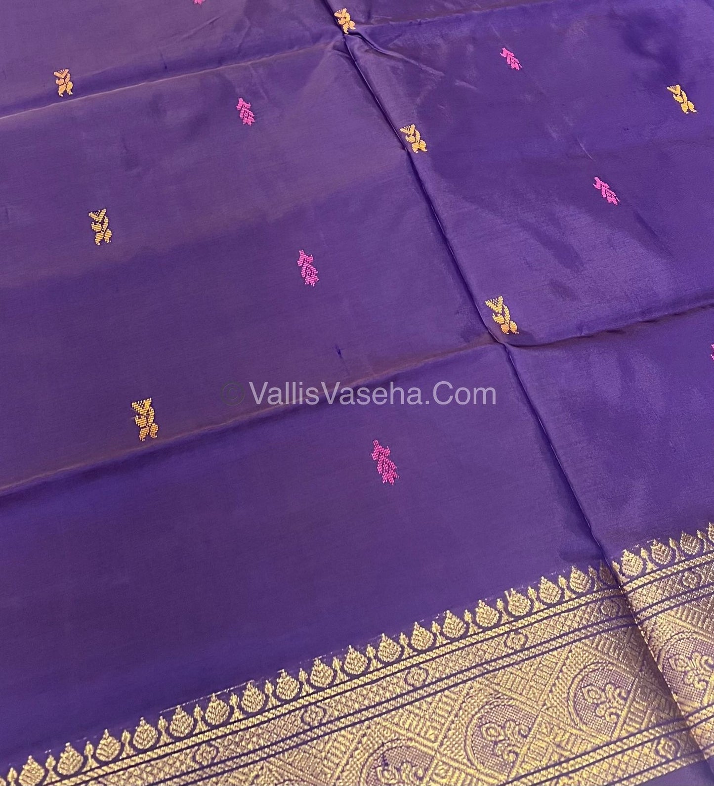 Vazhai Pattu Saree / Banana Pith - With Blouse - VVVPS001