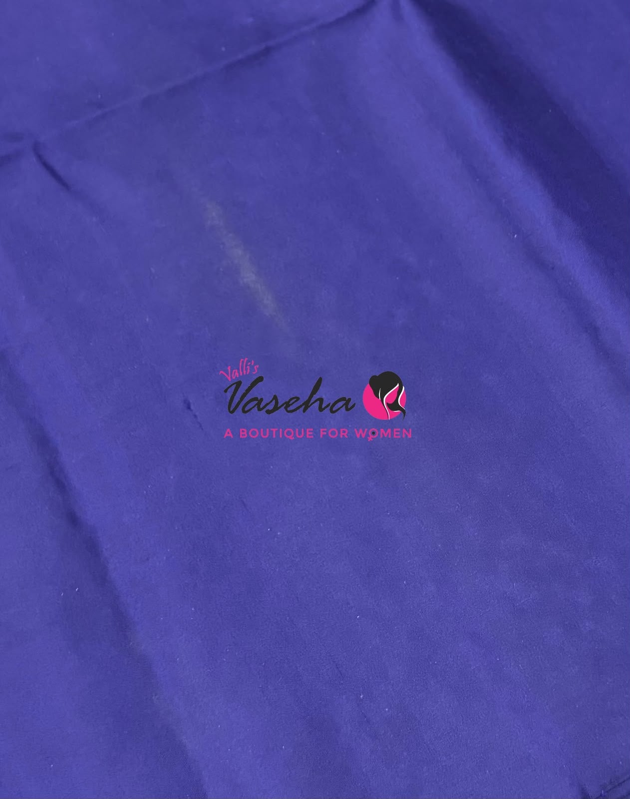 Pure Soft Silk Saree - Blue & Blue - VVPSS091