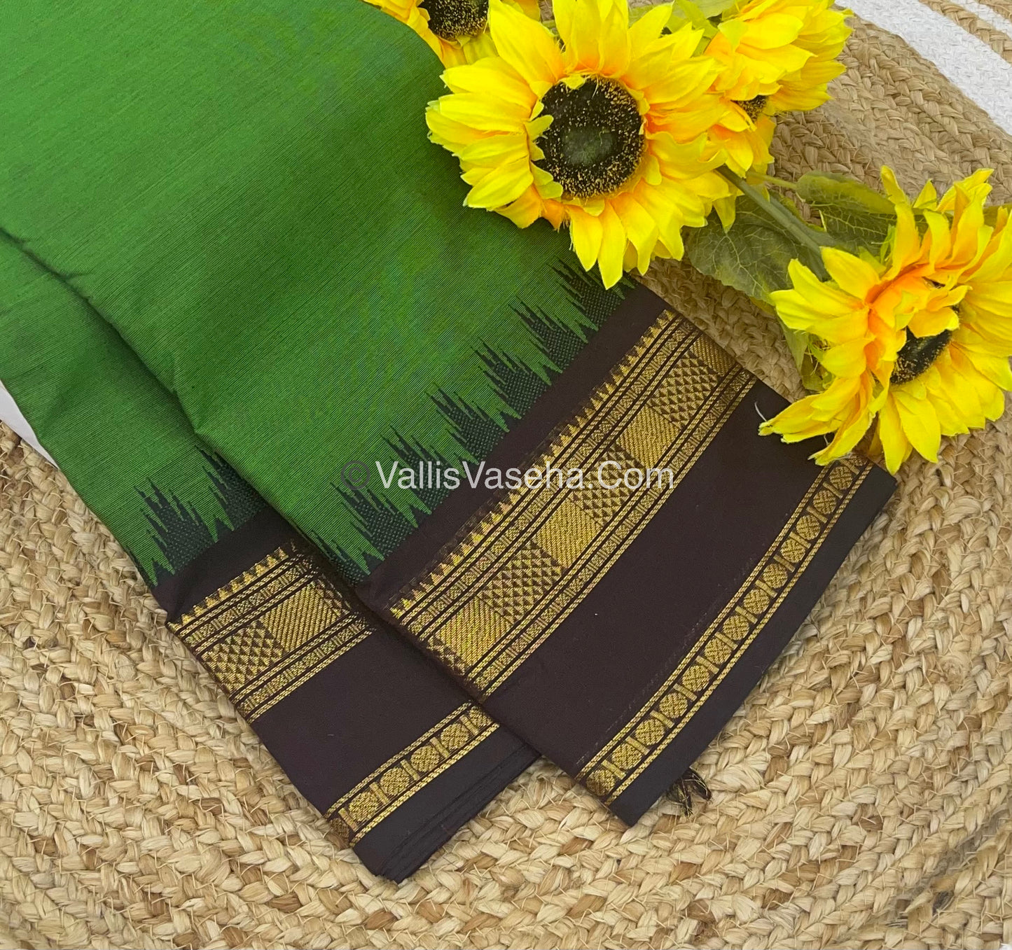 Kanchi Cotton Saree - VVKCS008