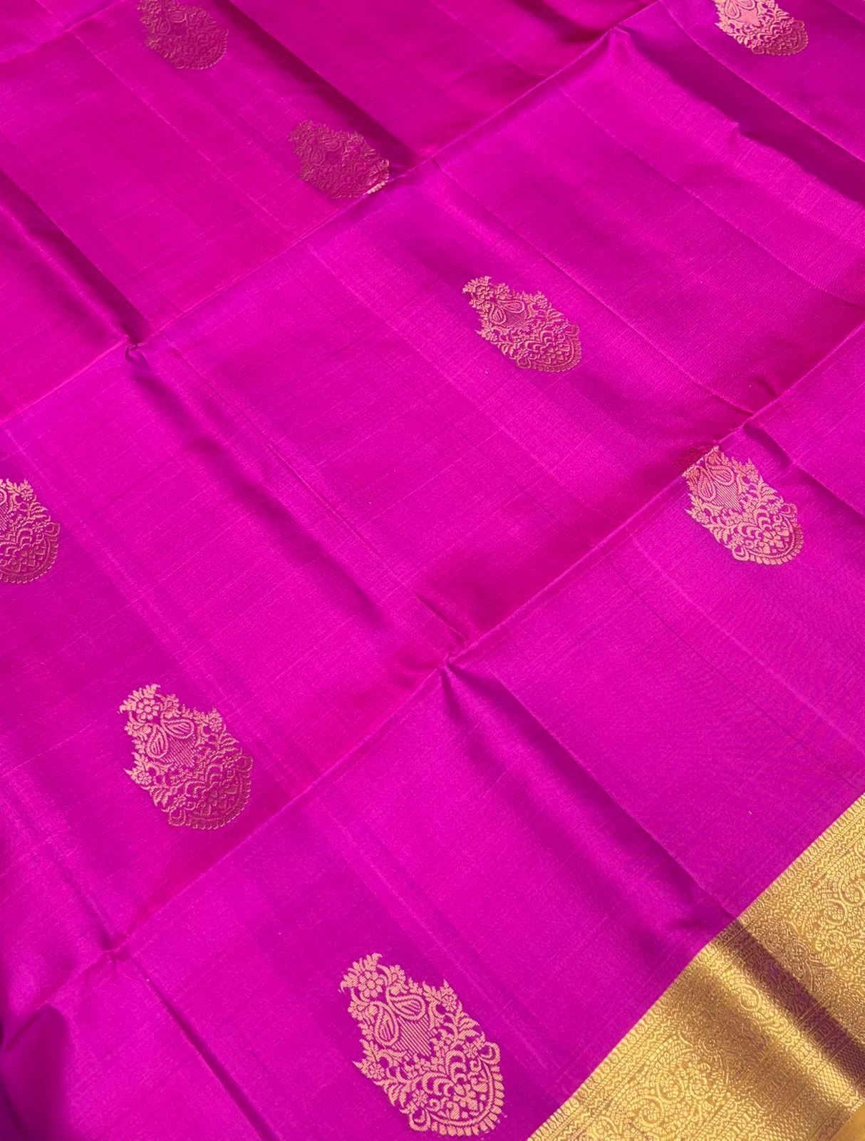 Pure Soft Silk Saree - Kanchi Border - VVPSS015