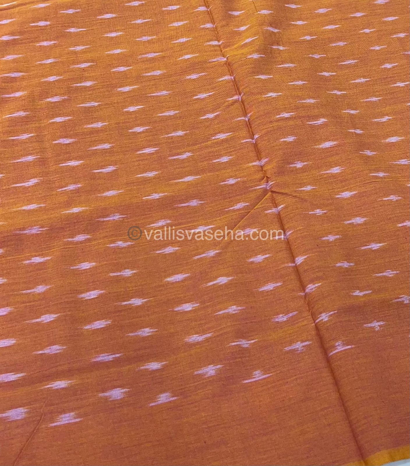 Ikkat Mercerised Cotton Saree - VVIKS001