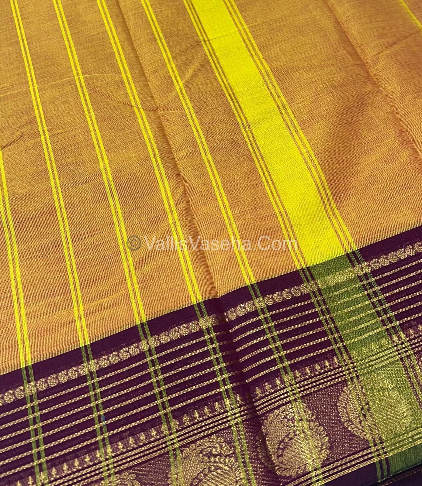 10 Yards - Kanchi Cotton Saree - VVKC901