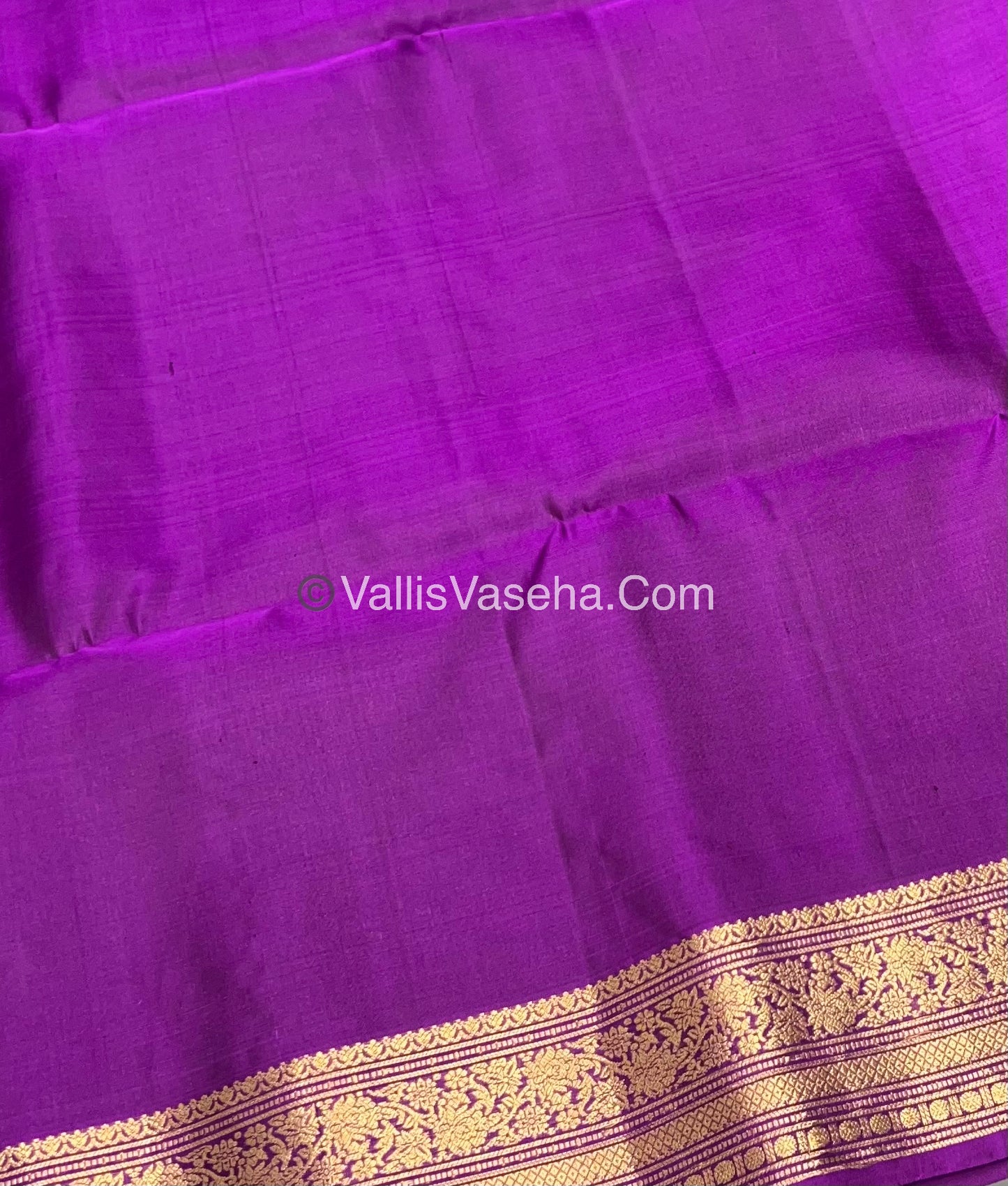 Pure Soft Silk Saree - Kanchi Border - VVPSS033