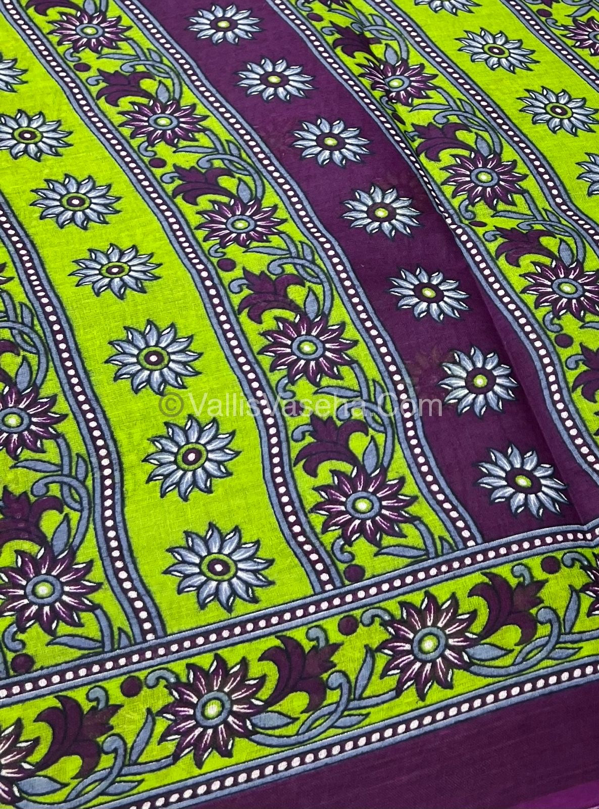 Pure Cotton Voile Saree | VVPVS001