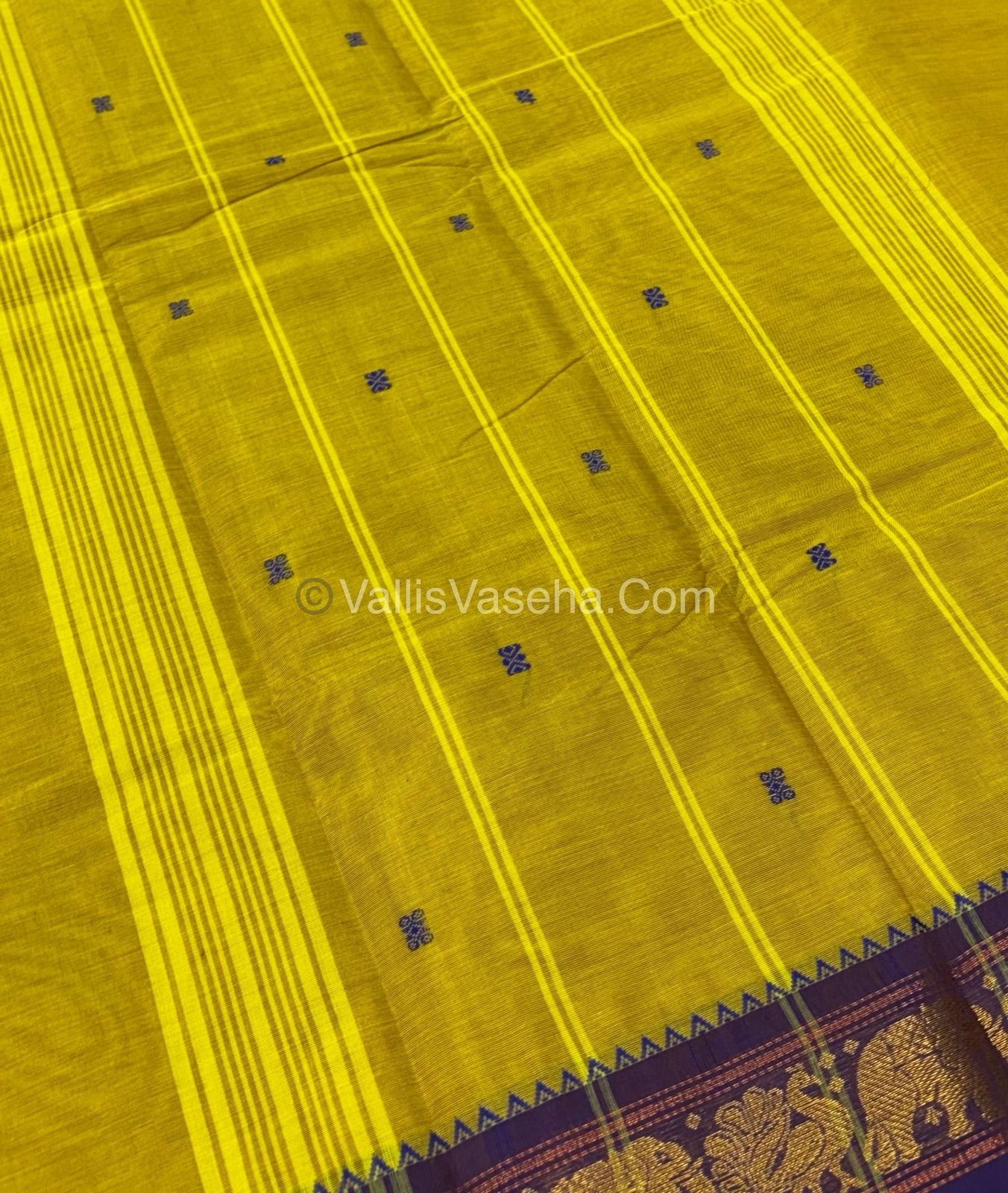 Kanchi Cotton Saree - VVKCS017