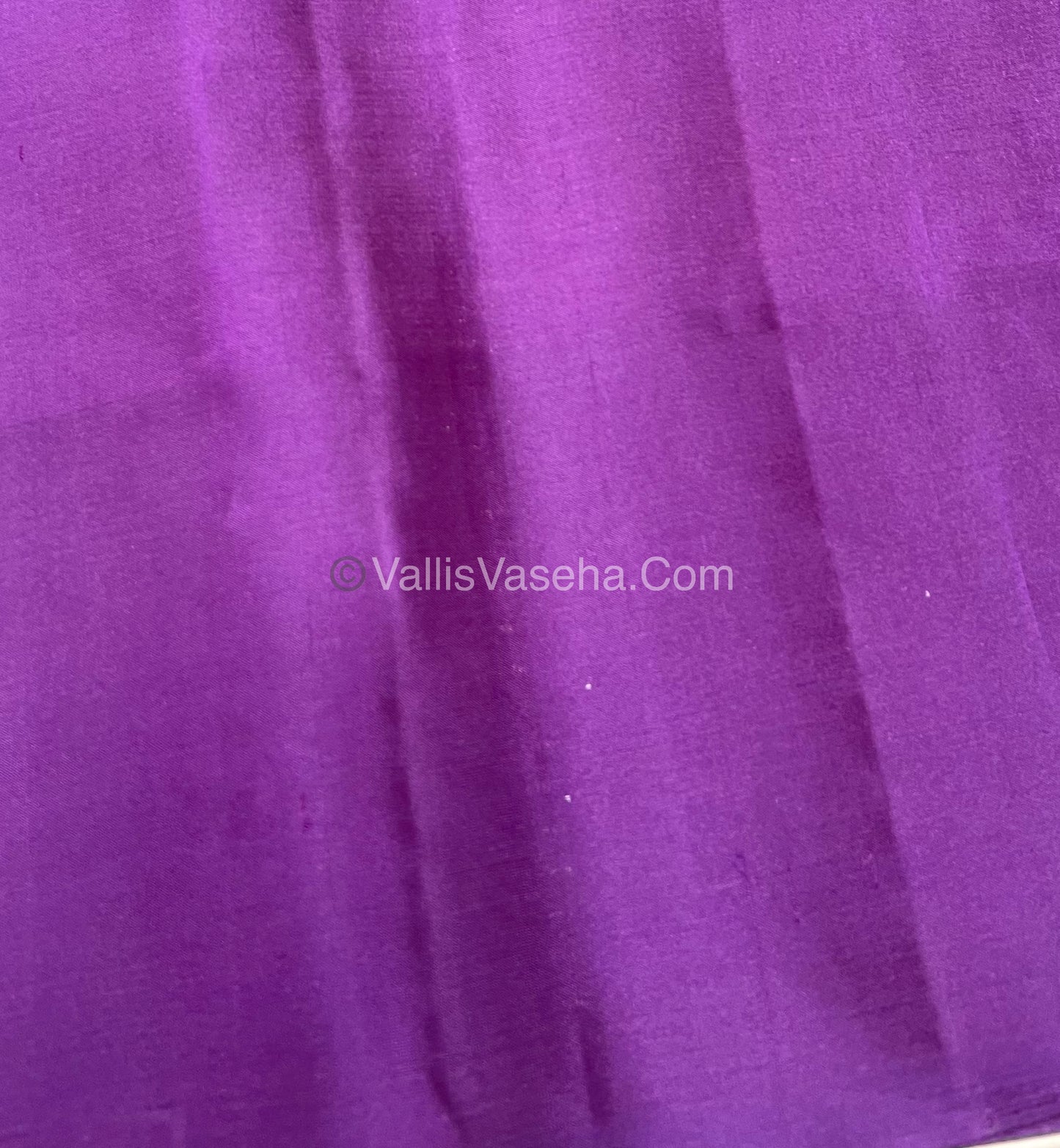 Pure Soft Silk Saree - Green With Purple Shade - VVPSS063