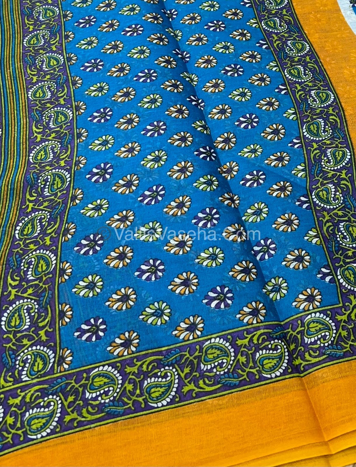 Pure Cotton Voile Saree | VVPVS001