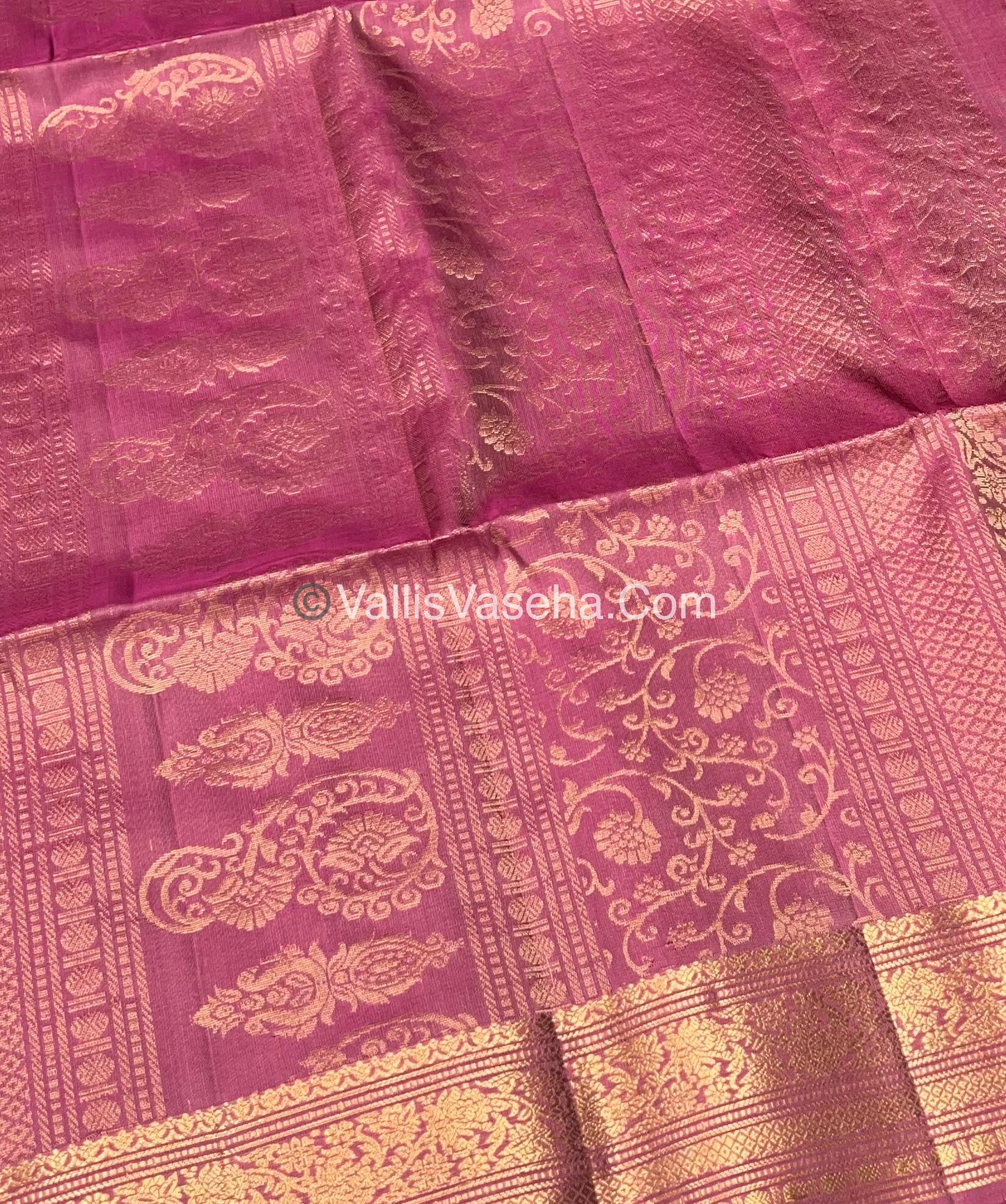 Pure Soft Silk Saree - Kanchi Border - VVPSS033