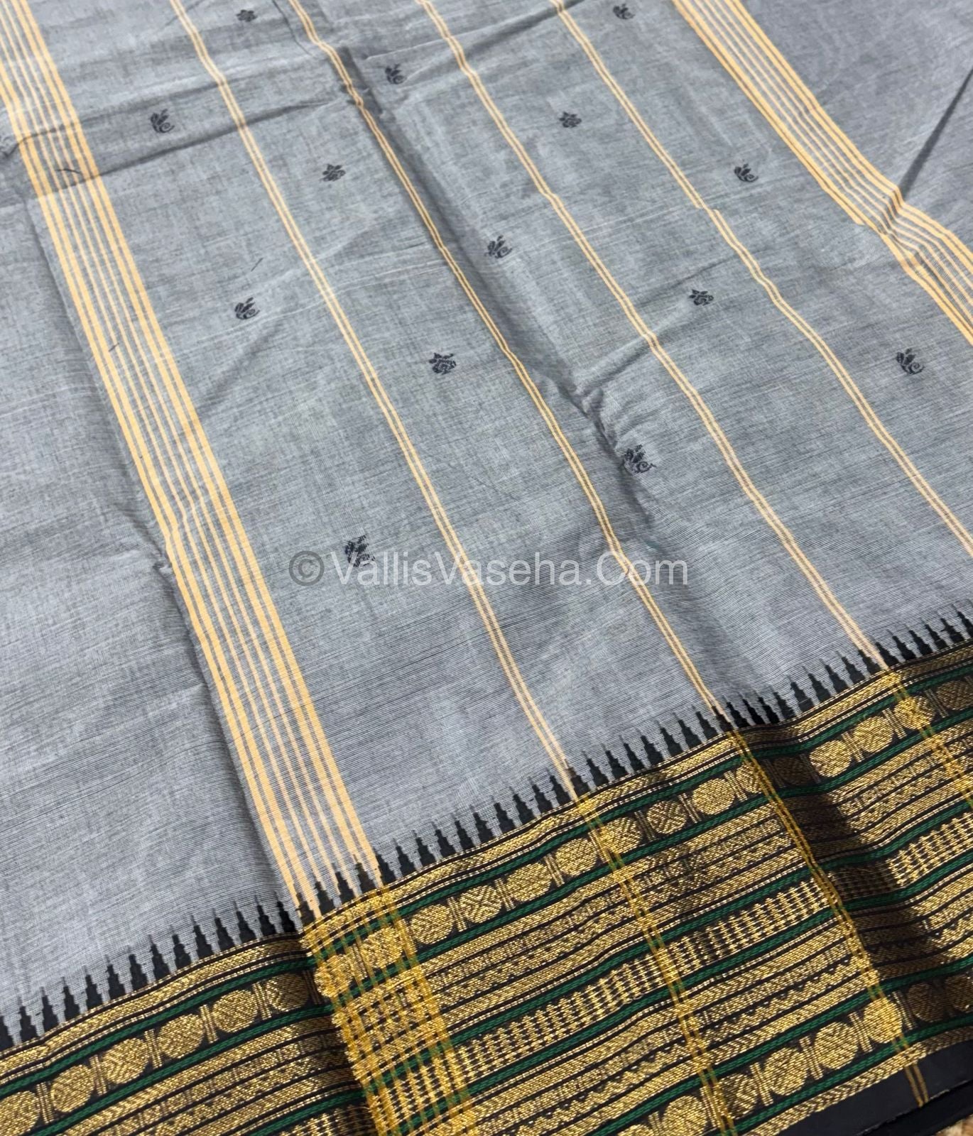 Kanchi Cotton Saree - VVKCS017