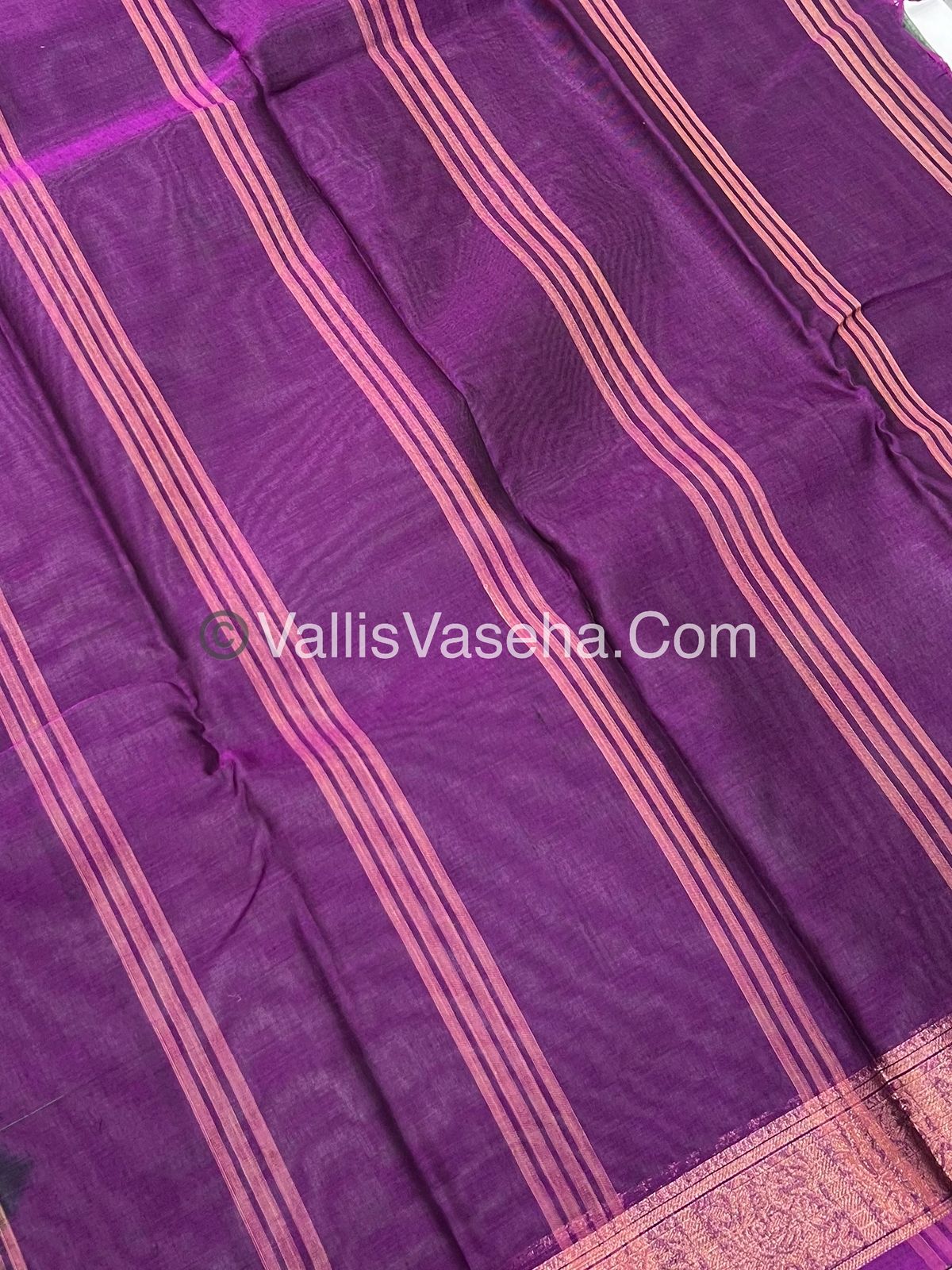 Dhaka Cotton Saree - VVDCS002
