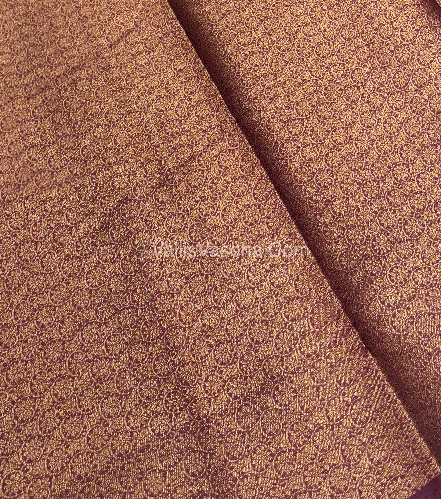 Bamboo Silk Saree - Dark Green ( Pasi Payaru Green) with Wine Shade - VVBSS001