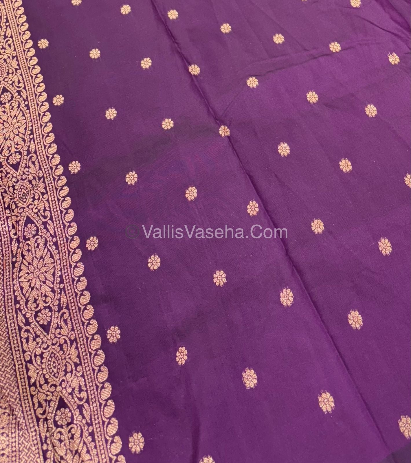 Semi Soft Silk - Purple Shade -VVSSS018