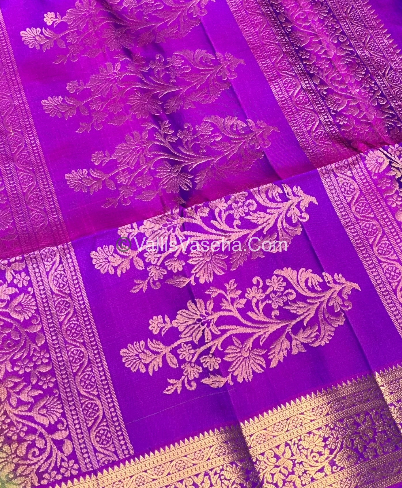 Pure Soft Silk Saree - Kanchi Border - VVPSS033