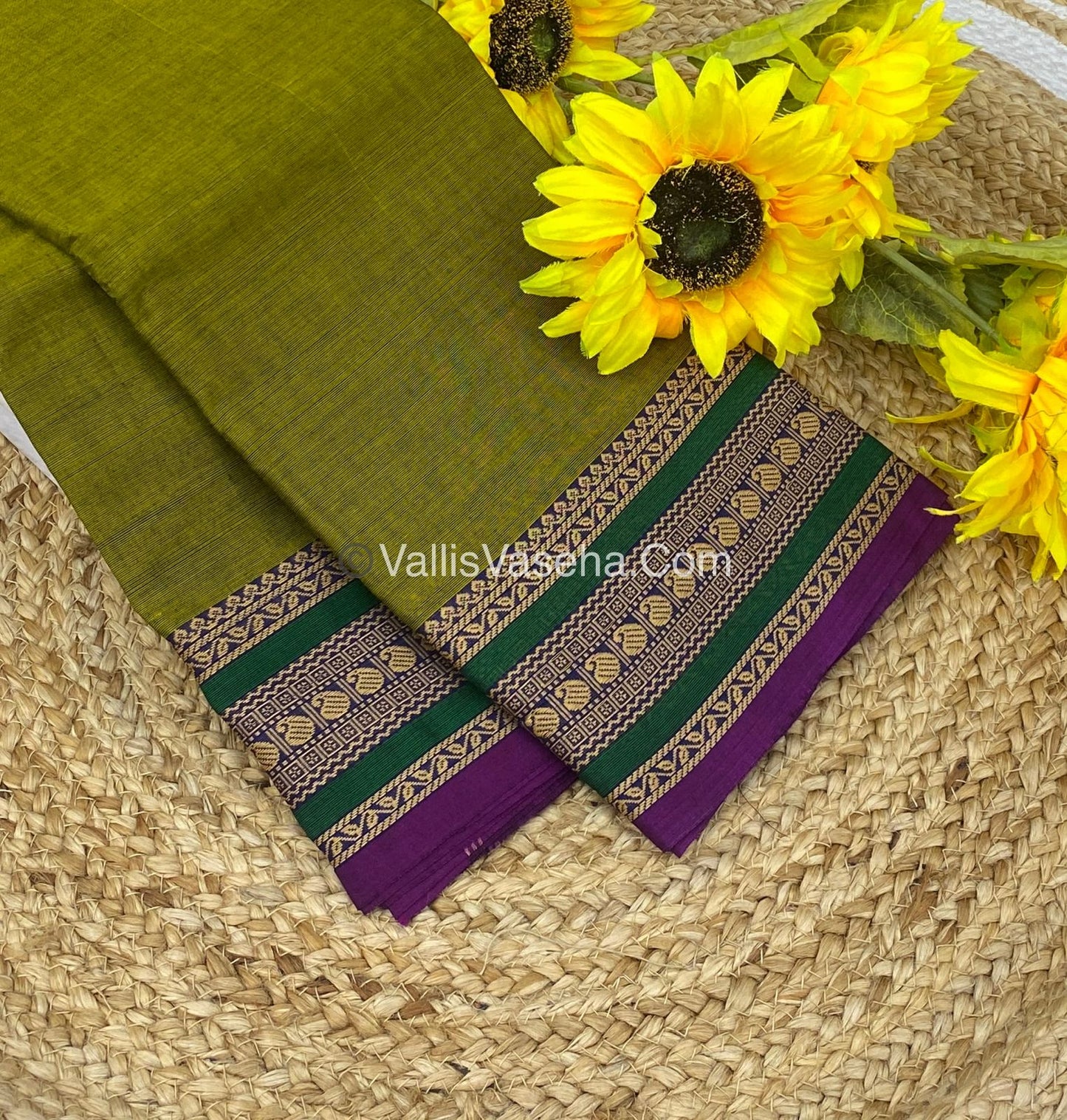 Chettinadu Cotton Saree - VVCCS001