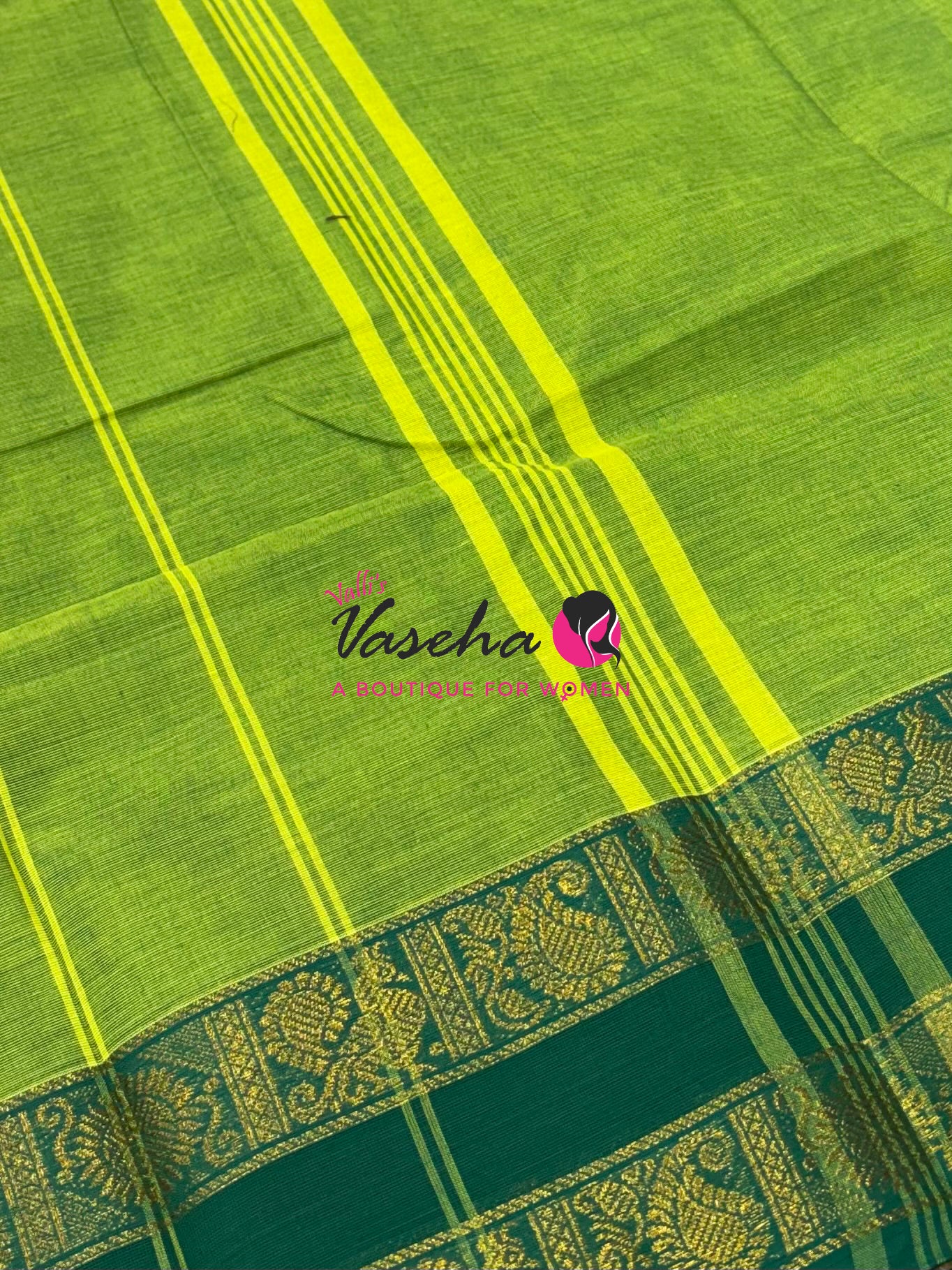 Kanchi Cotton Saree - VVKCS028