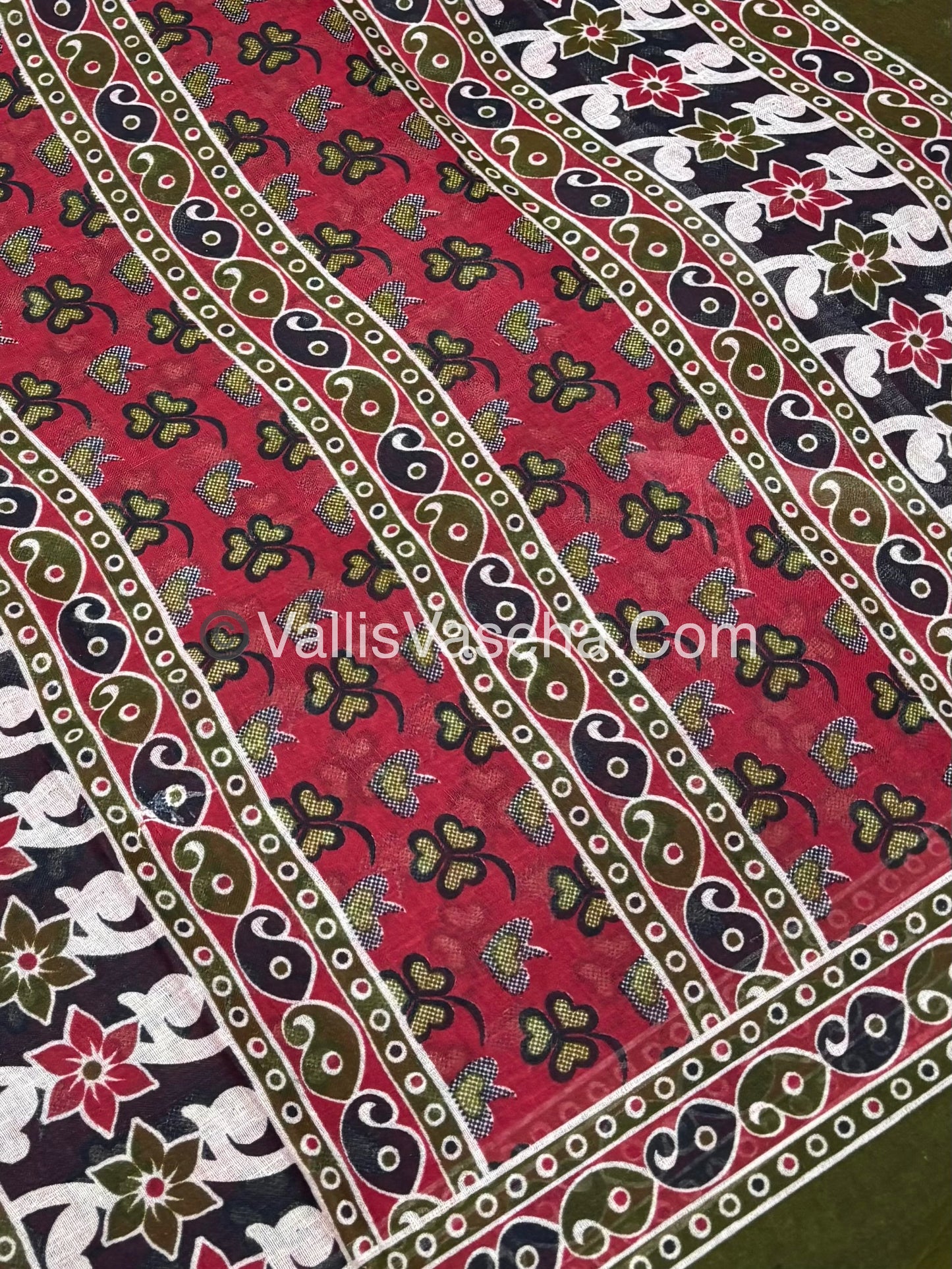 Pure Cotton Voile Saree | VVPVC003