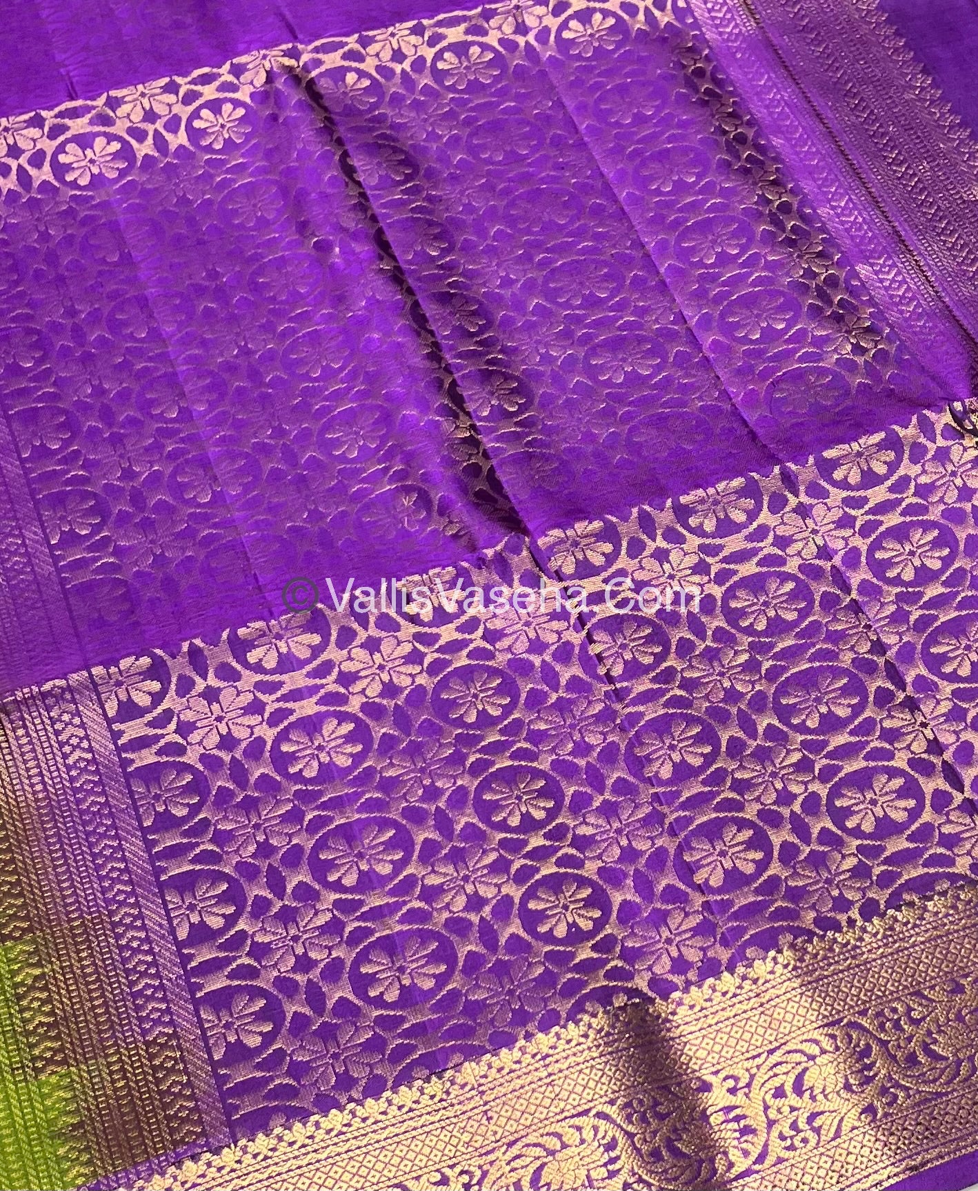 Pure Soft Silk Saree - Kanchi Border - VVPSS033