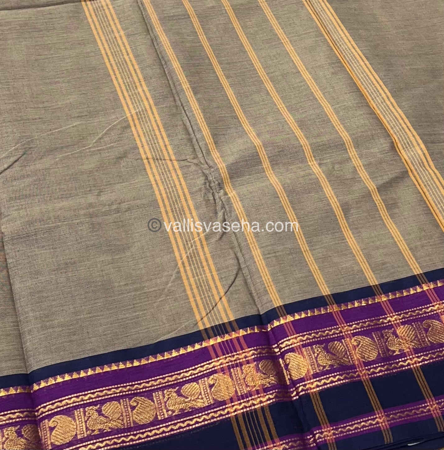 Kanchi Cotton Saree - VVKCS009