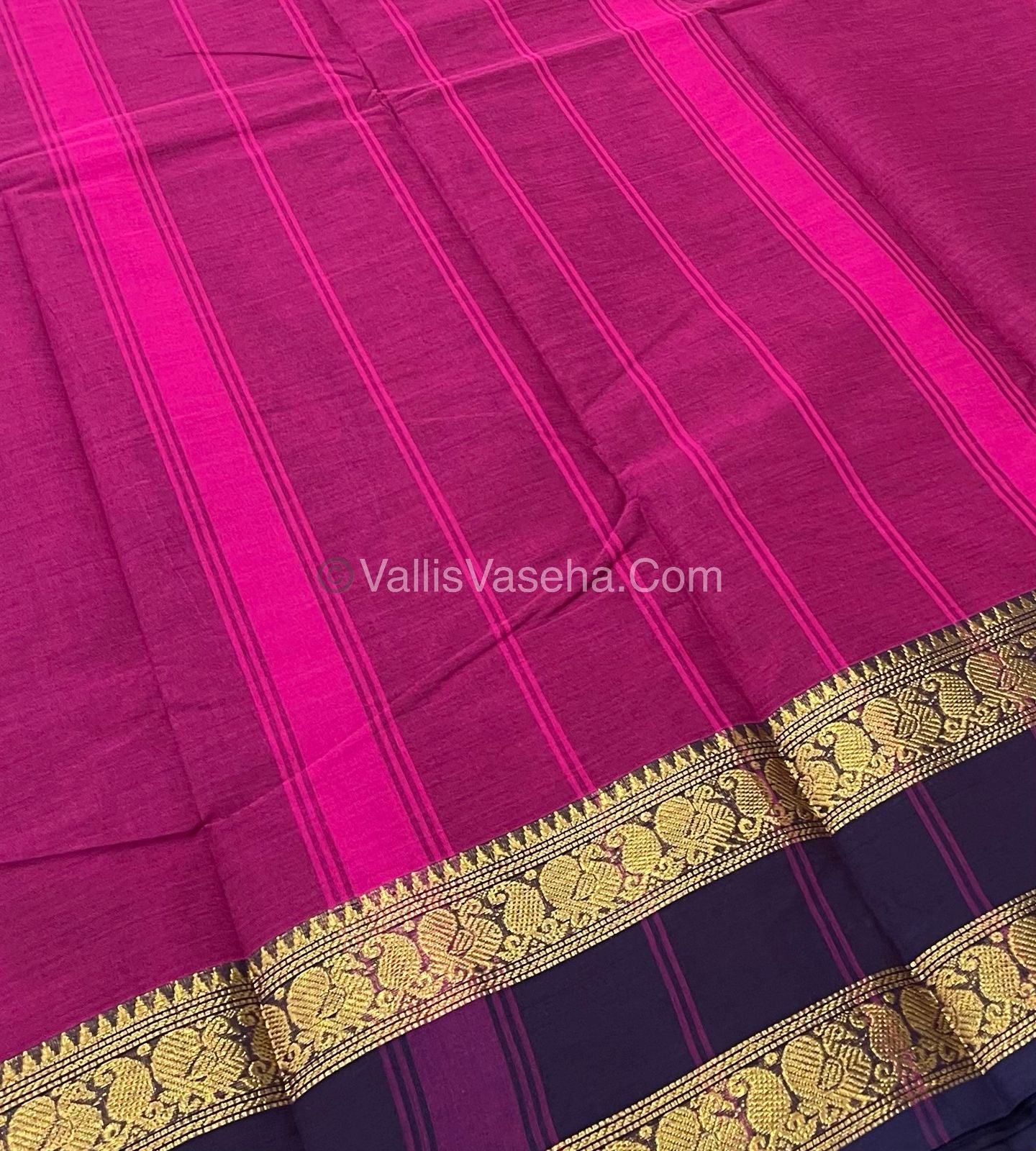 Kanchi Cotton Saree - VVKCS010