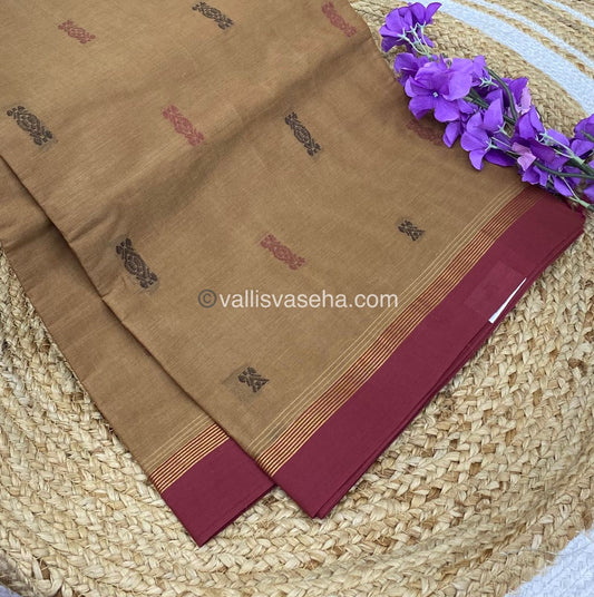 Handloom South Cotton Saree - VVSCS001