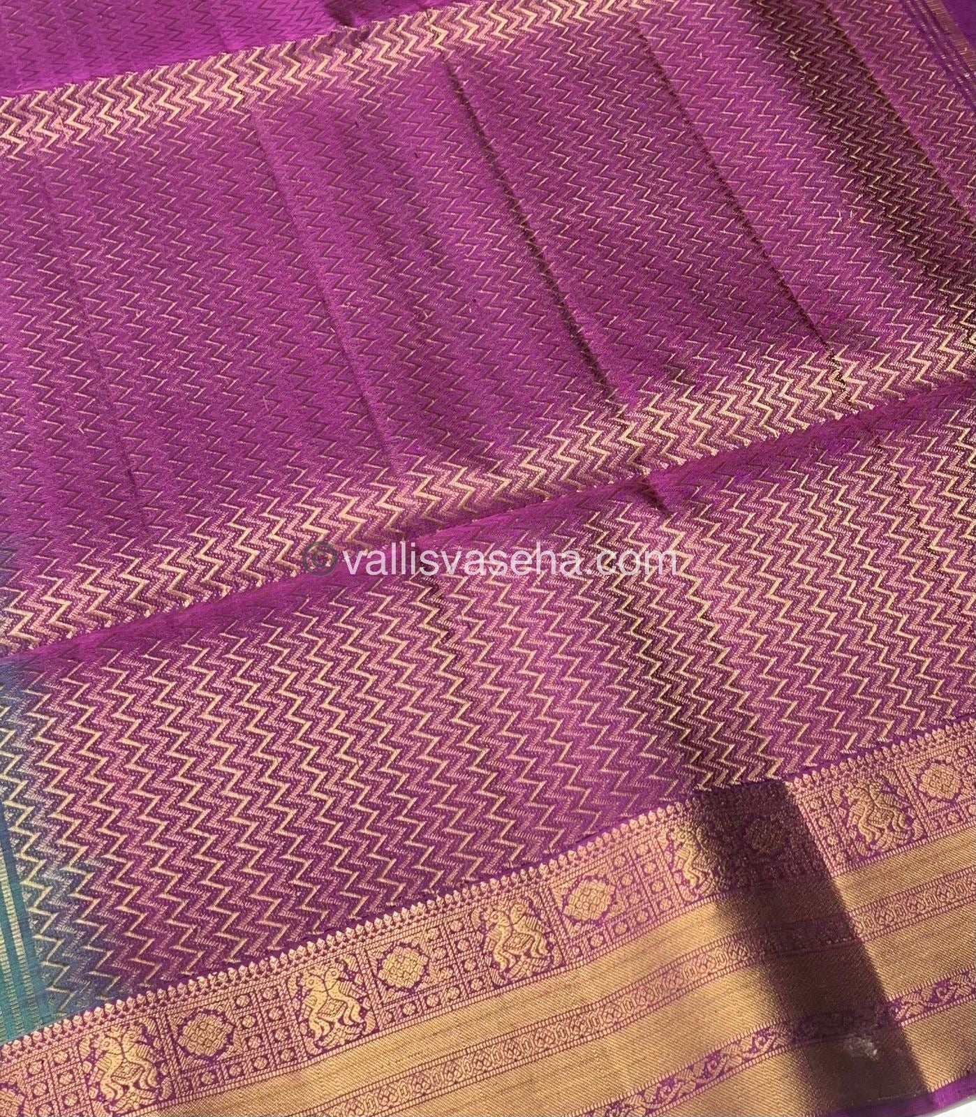 Pure Soft Silk Saree - Kanchi Border - VVPSS015
