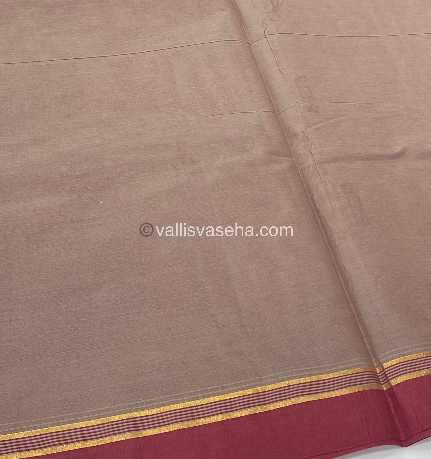 Handloom South Cotton Saree - VVSCS001