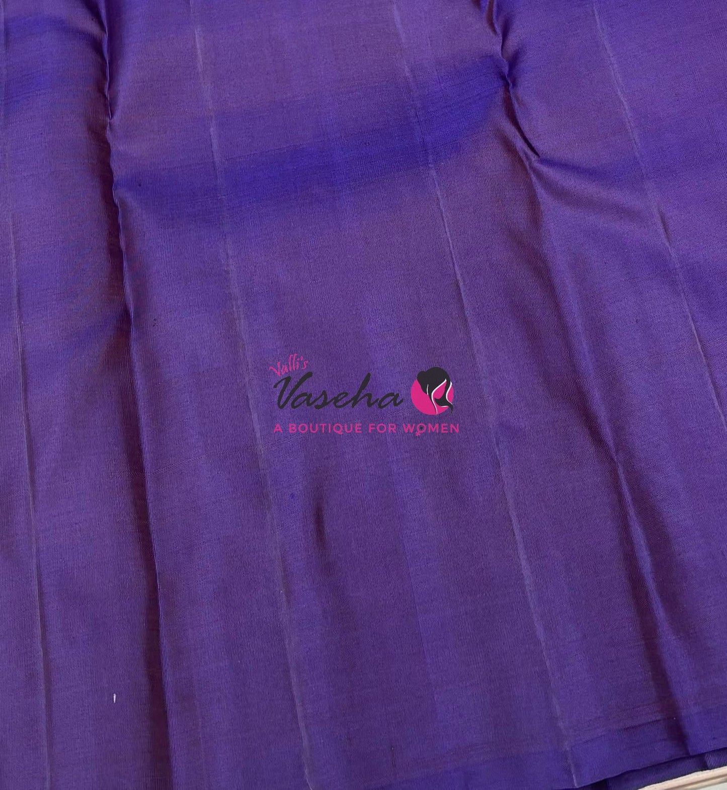Pure Kanchipuram Silk Saree - Baby Pink & Violetish Blue Shade - VVPS054