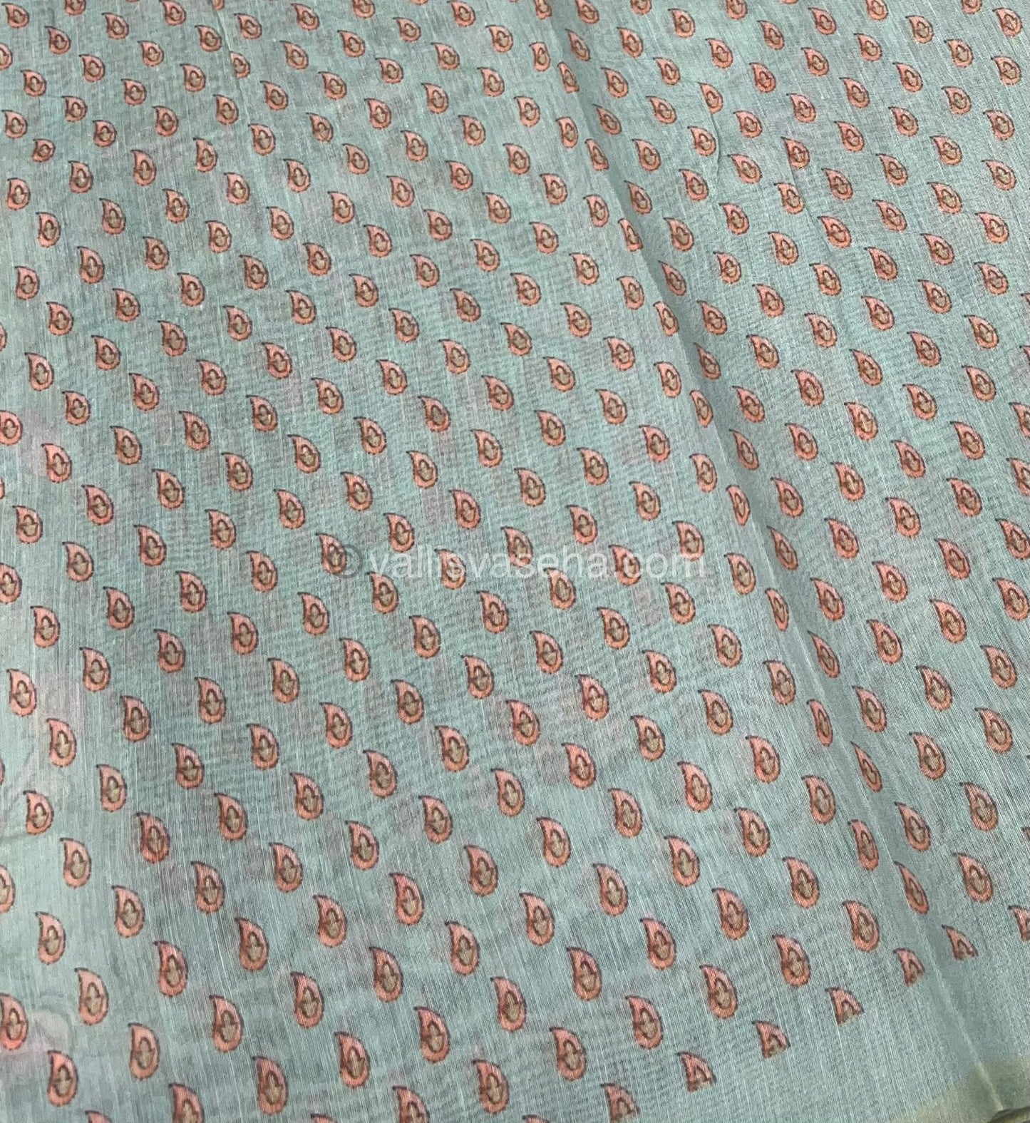 Semi Chanderi Saree - Digital Printed - VVSCD001