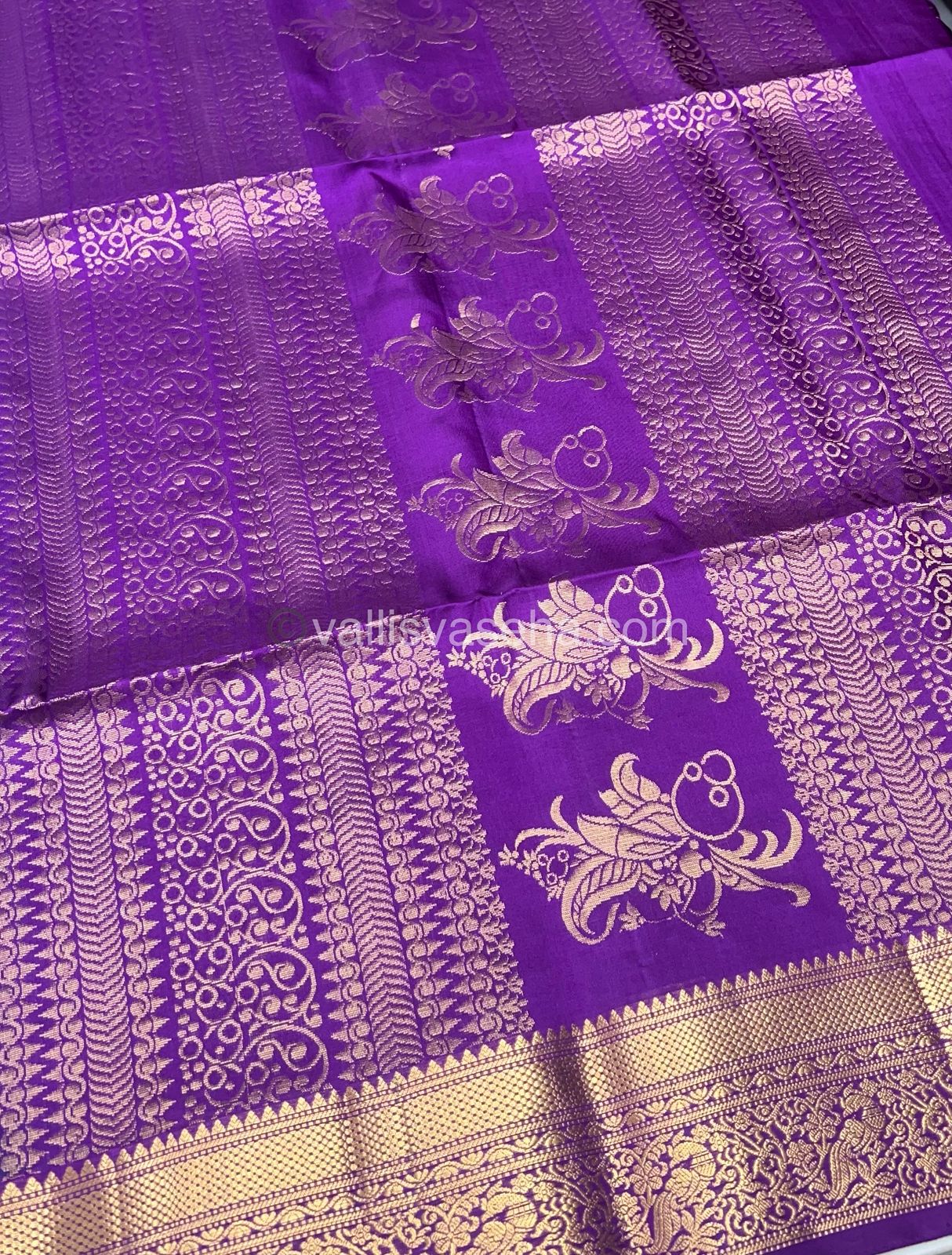 Pure Soft Silk Saree - Kanchi Border - VVPSS015