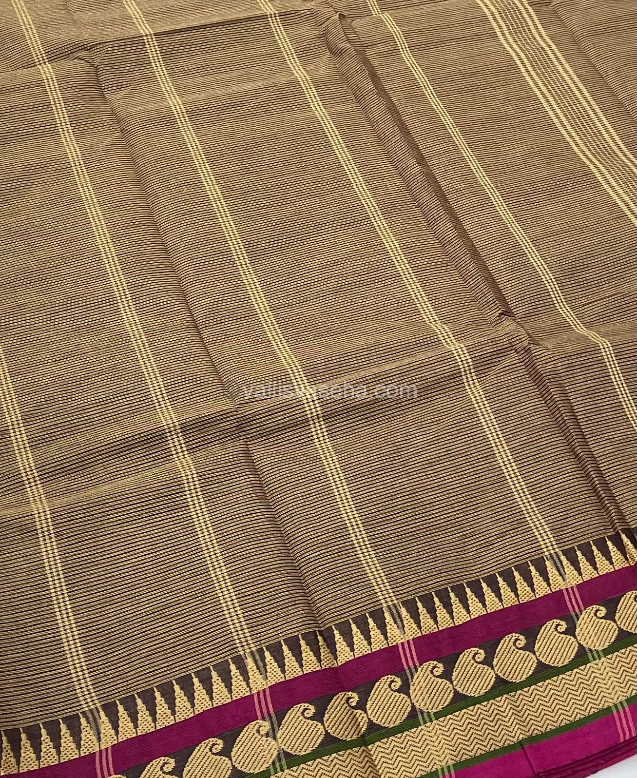 Kanchi Cotton Saree - VVKCS005