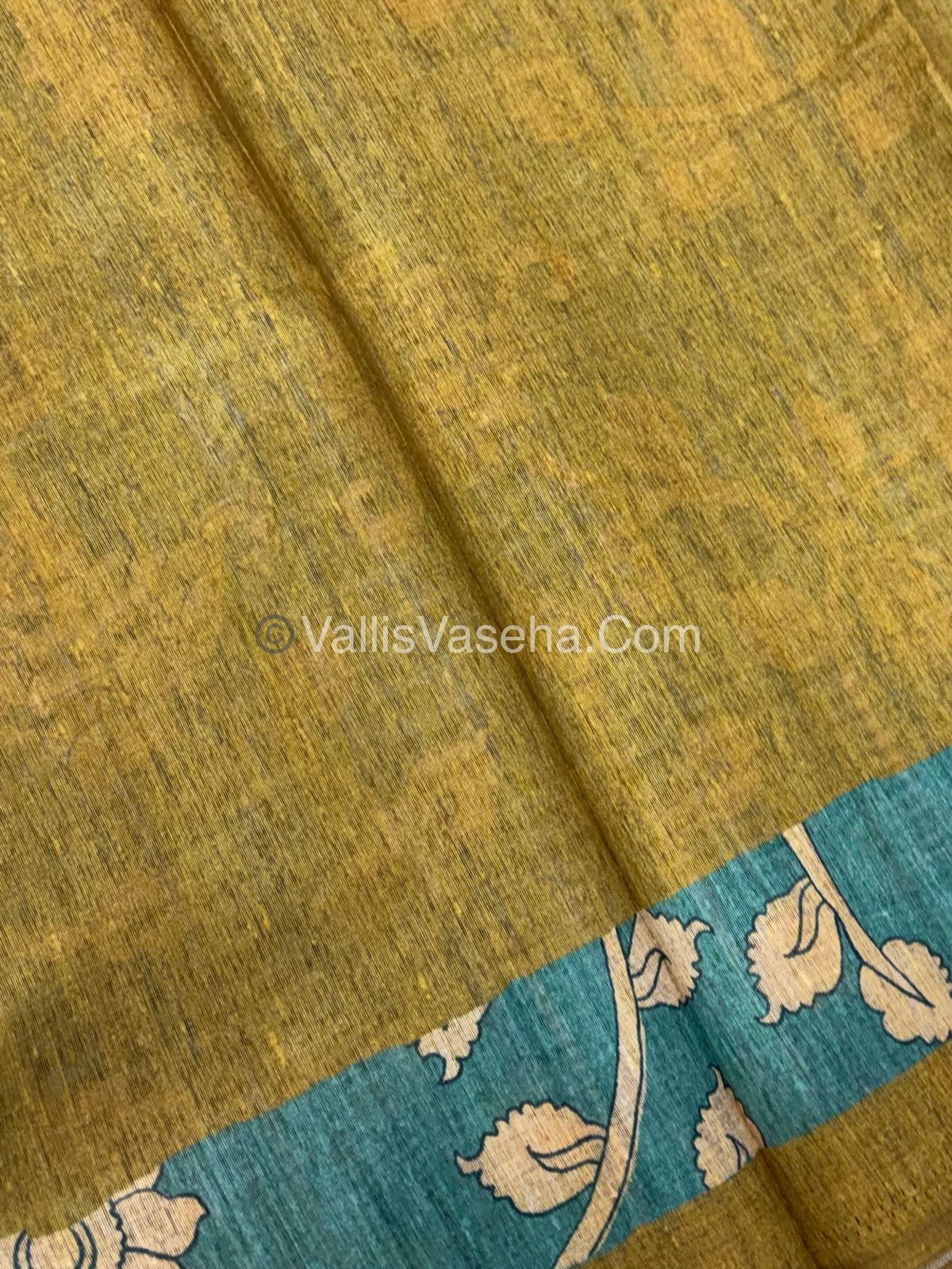 Semi Tussar Silk Saree |VVSTS048