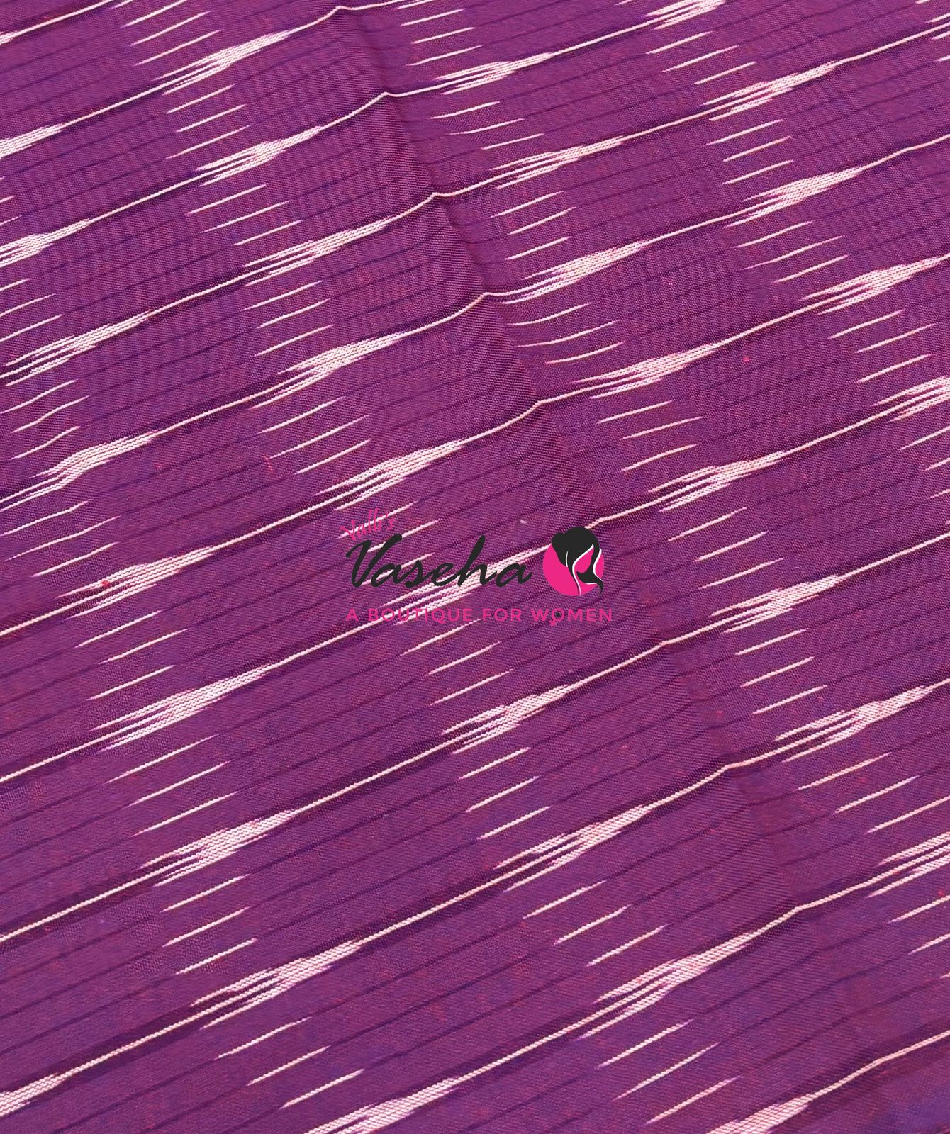 Ikkat Mercerised Cotton Saree - Single Ikkat - VVIKS001
