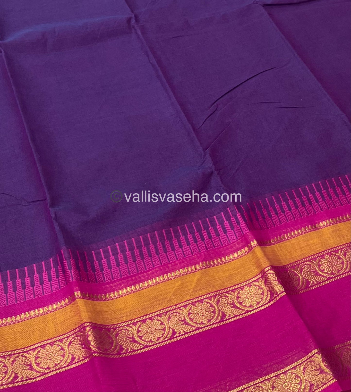 Kanchi Cotton Saree - VVKCS009