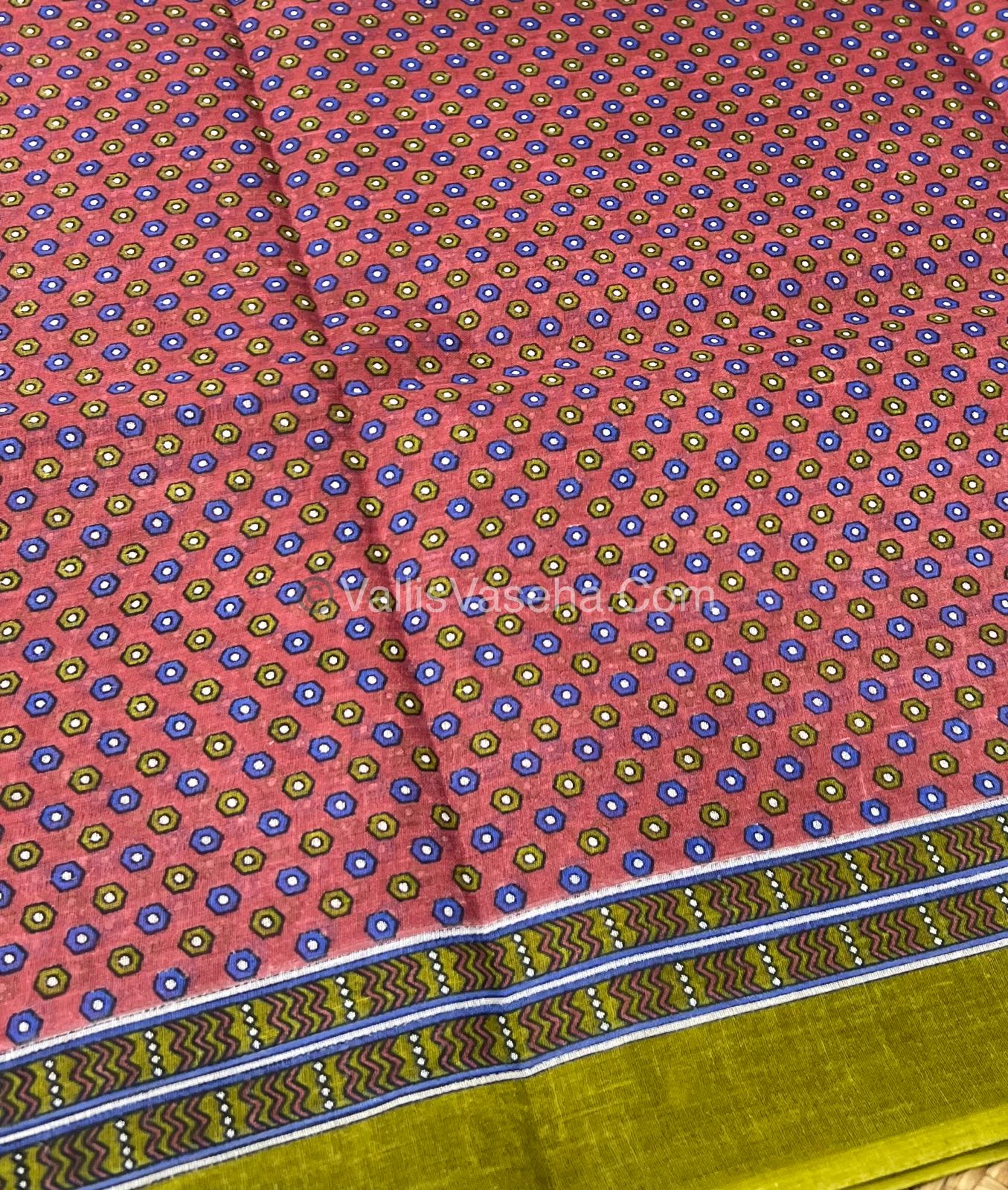 Pure Cotton Voile Saree | VVPVS001